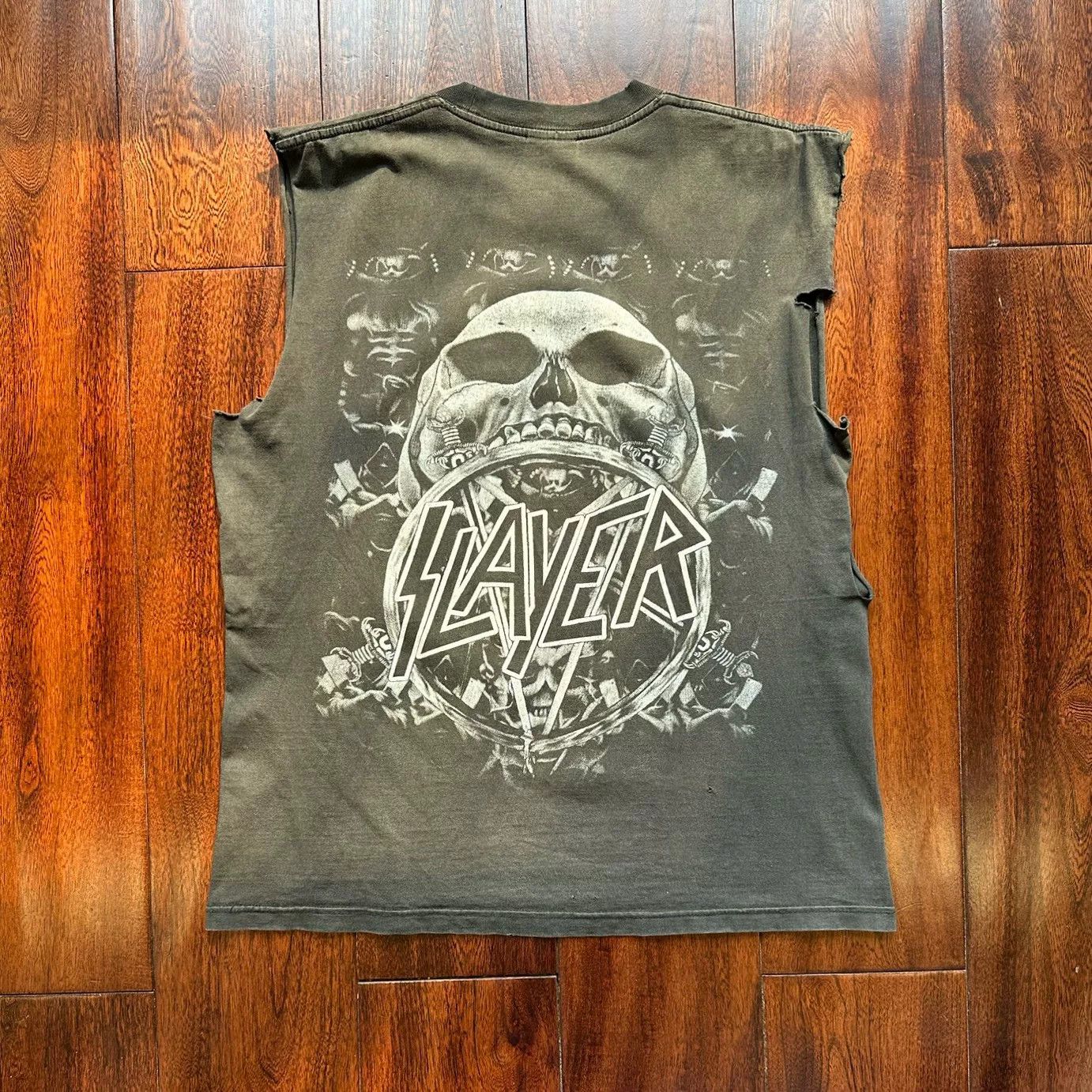 Vintage Slayer 90s Vintage Tank Top Size US M / EU 48-50 / 2 - 2 Thumbnail