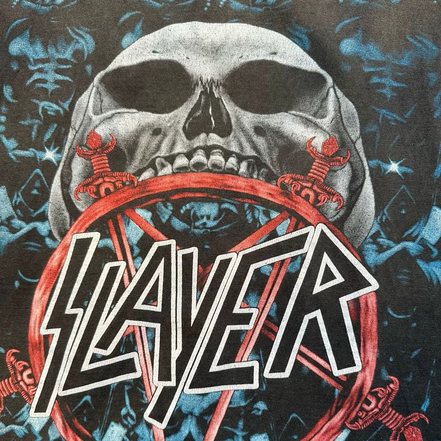 Vintage Slayer 90s Vintage Tank Top Size US M / EU 48-50 / 2 - 4 Thumbnail