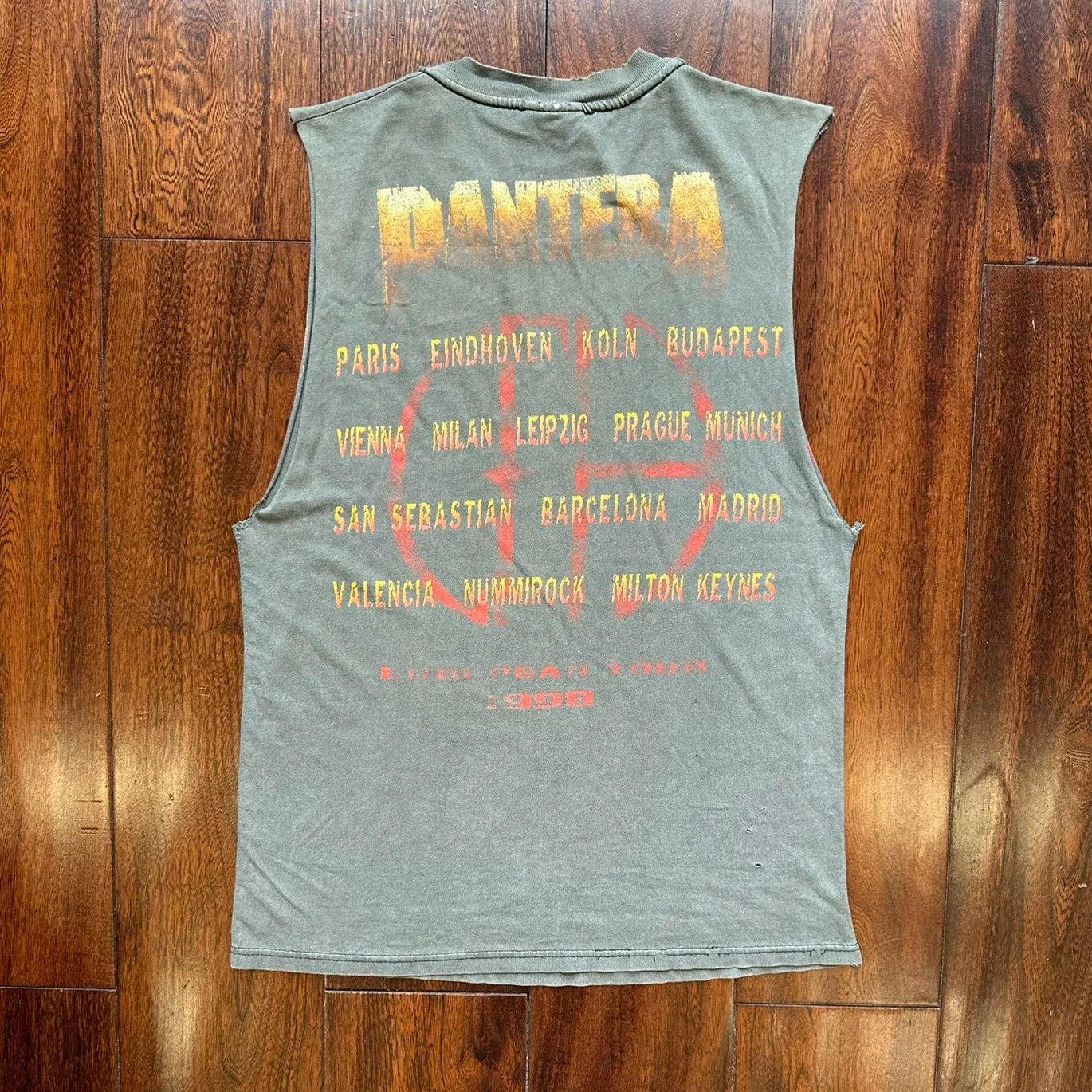 Vintage Pantera 1998 Vintage Faded Vest Size US M / EU 48-50 / 2 - 2 Thumbnail