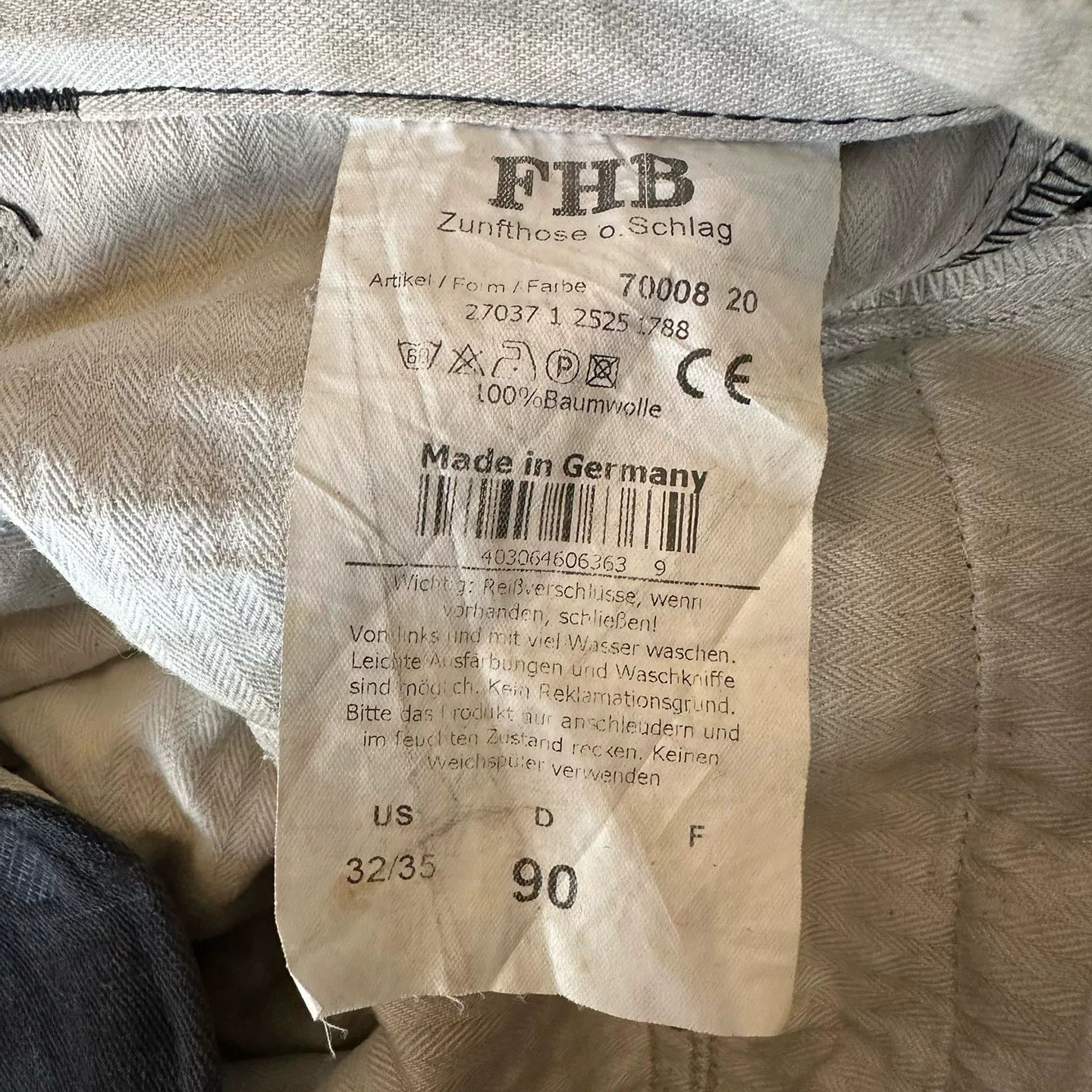 Vintage Vintage German Work Pants 50-80s Size US 32 / EU 48 - 6 Thumbnail