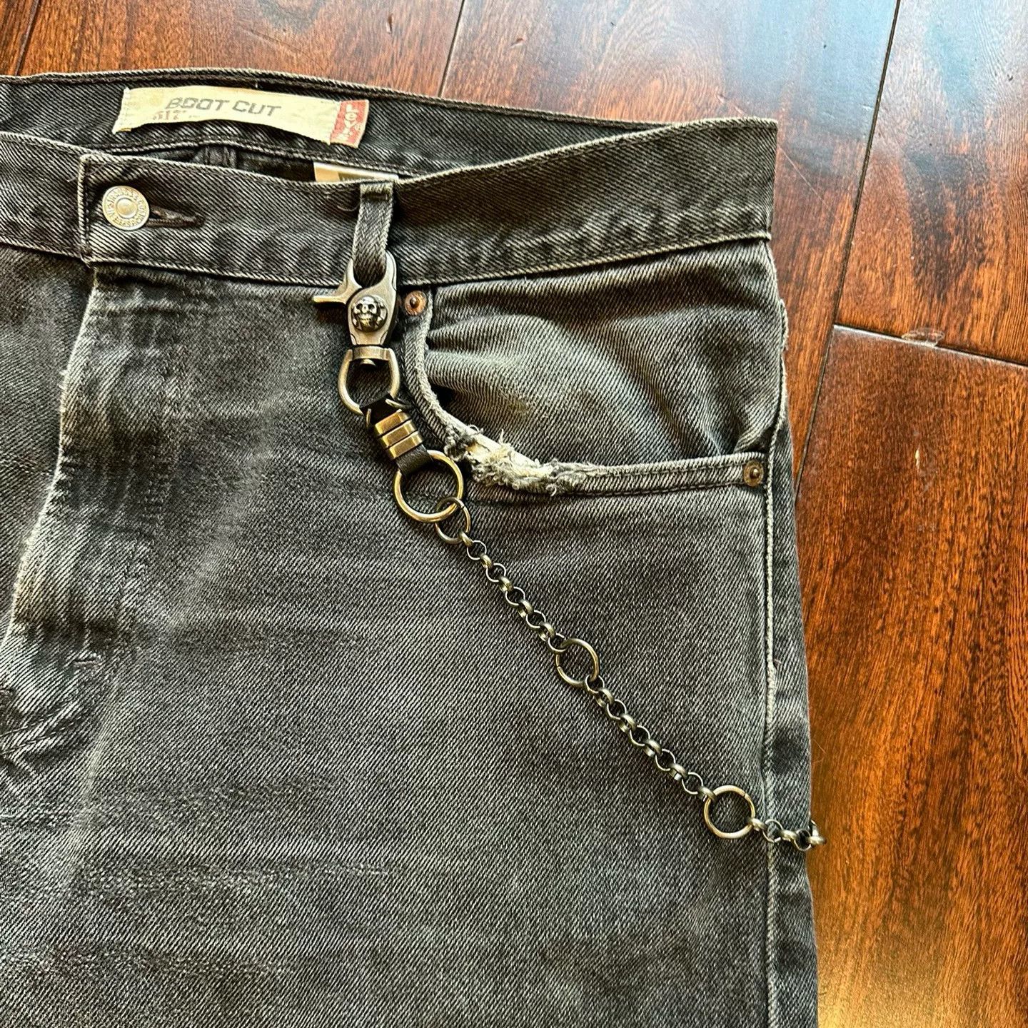 Vintage Vintage Diesel Pants Chain Size ONE SIZE - 3 Thumbnail