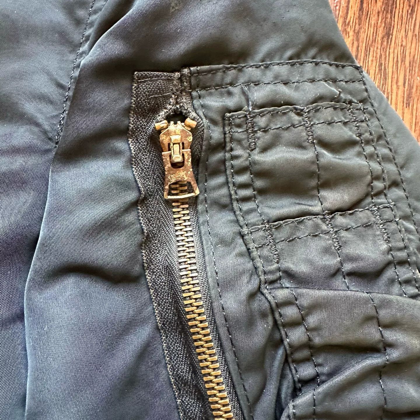 Vintage Vintage 90s MA1 Bomber Jacket Size US M / EU 48-50 / 2 - 4 Thumbnail