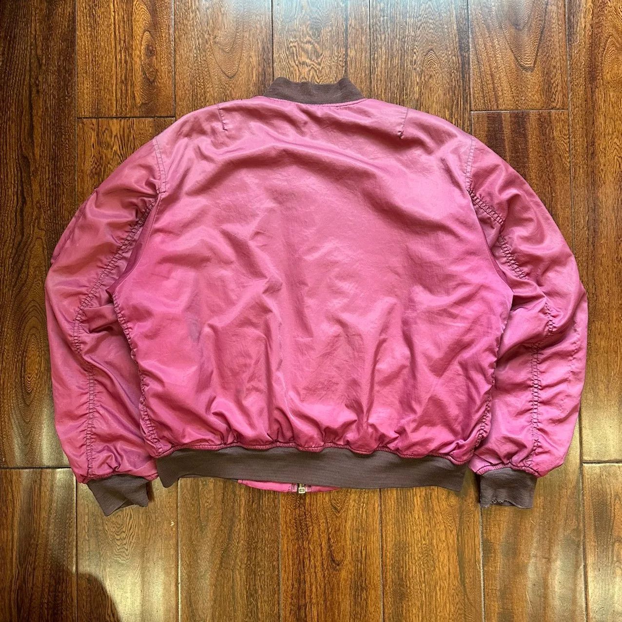 Vintage Vintage Alpha MA-1 Bomber Jacket Size US M / EU 48-50 / 2 - 2 Thumbnail