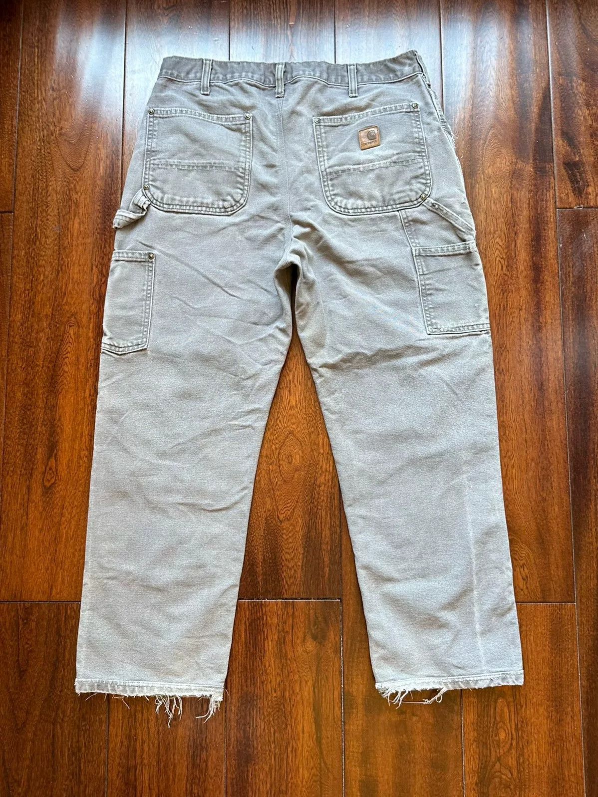 Vintage Vintage Carhartt Double Knee Work Pants Size US 38 / EU 54 - 2 Thumbnail