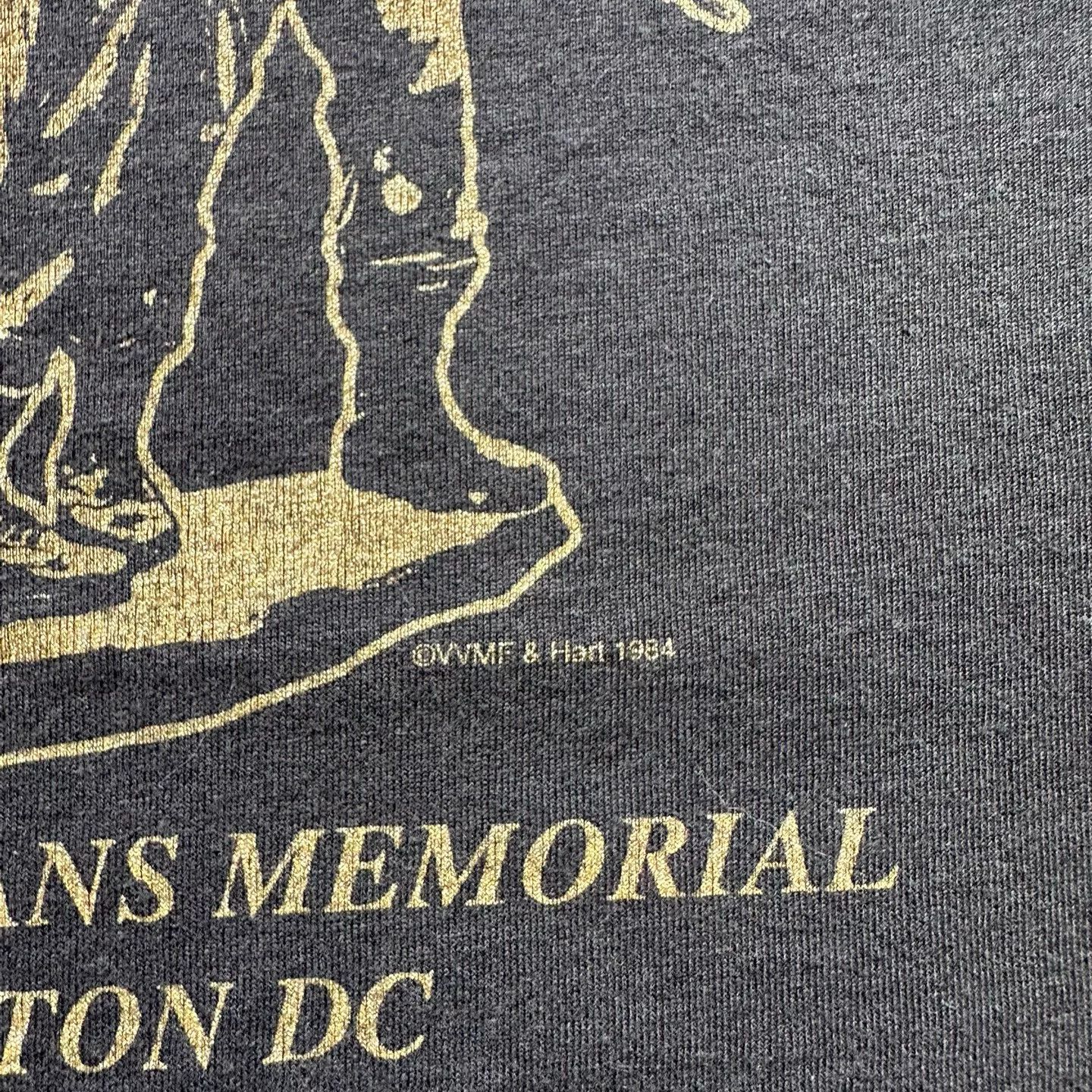 Vintage 90s Vintage Military Graphic Tee Size US M / EU 48-50 / 2 - 5 Thumbnail