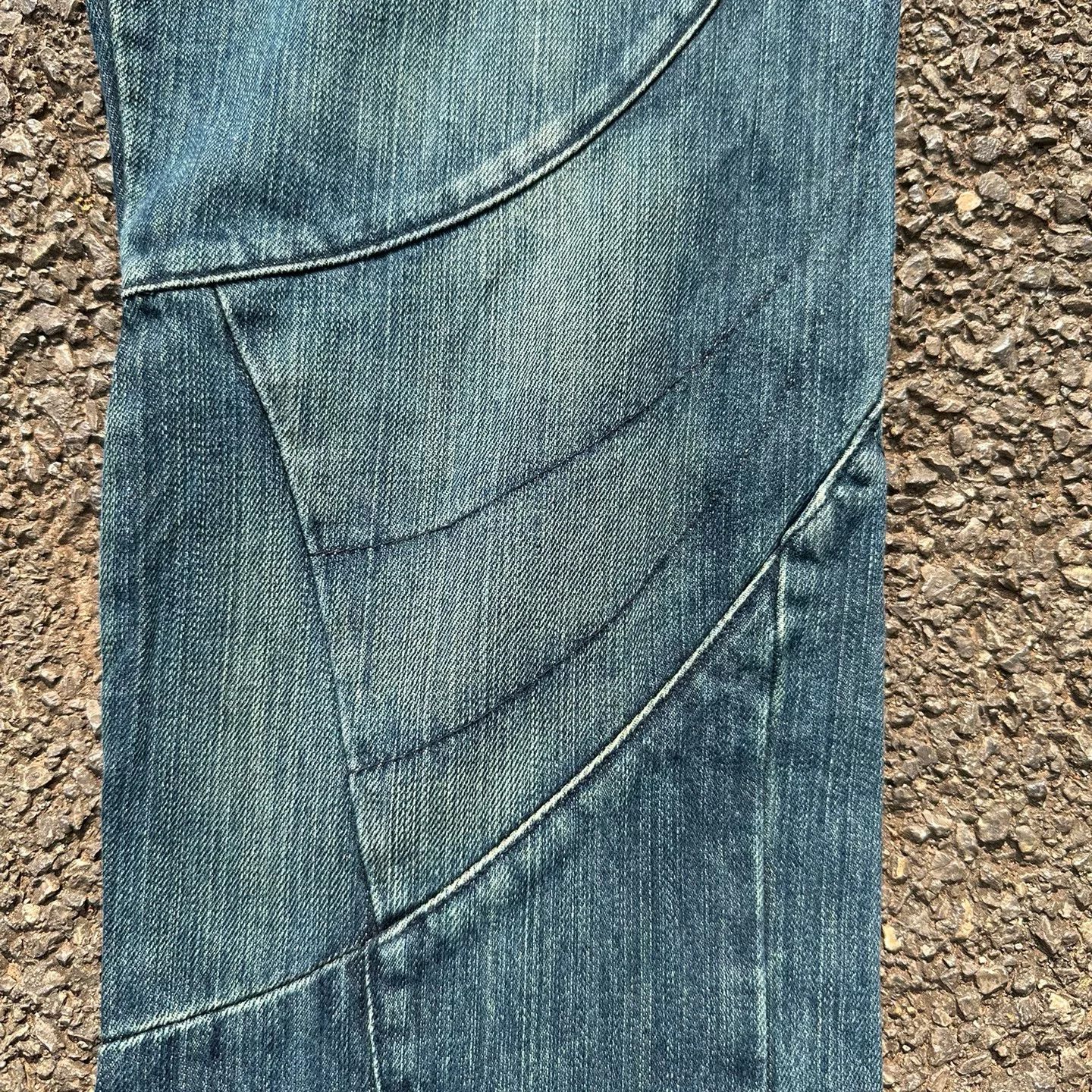 Vintage Vintage G-Star 00s Light Blue Jeans Size US 32 / EU 48 - 3 Thumbnail