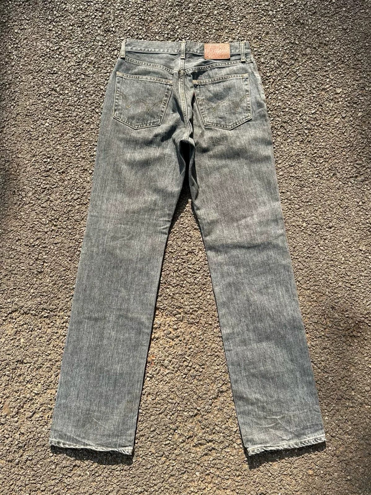 Vintage Vintage Edwin 503 Gray Jeans Size US 30 / EU 46 - 2 Thumbnail