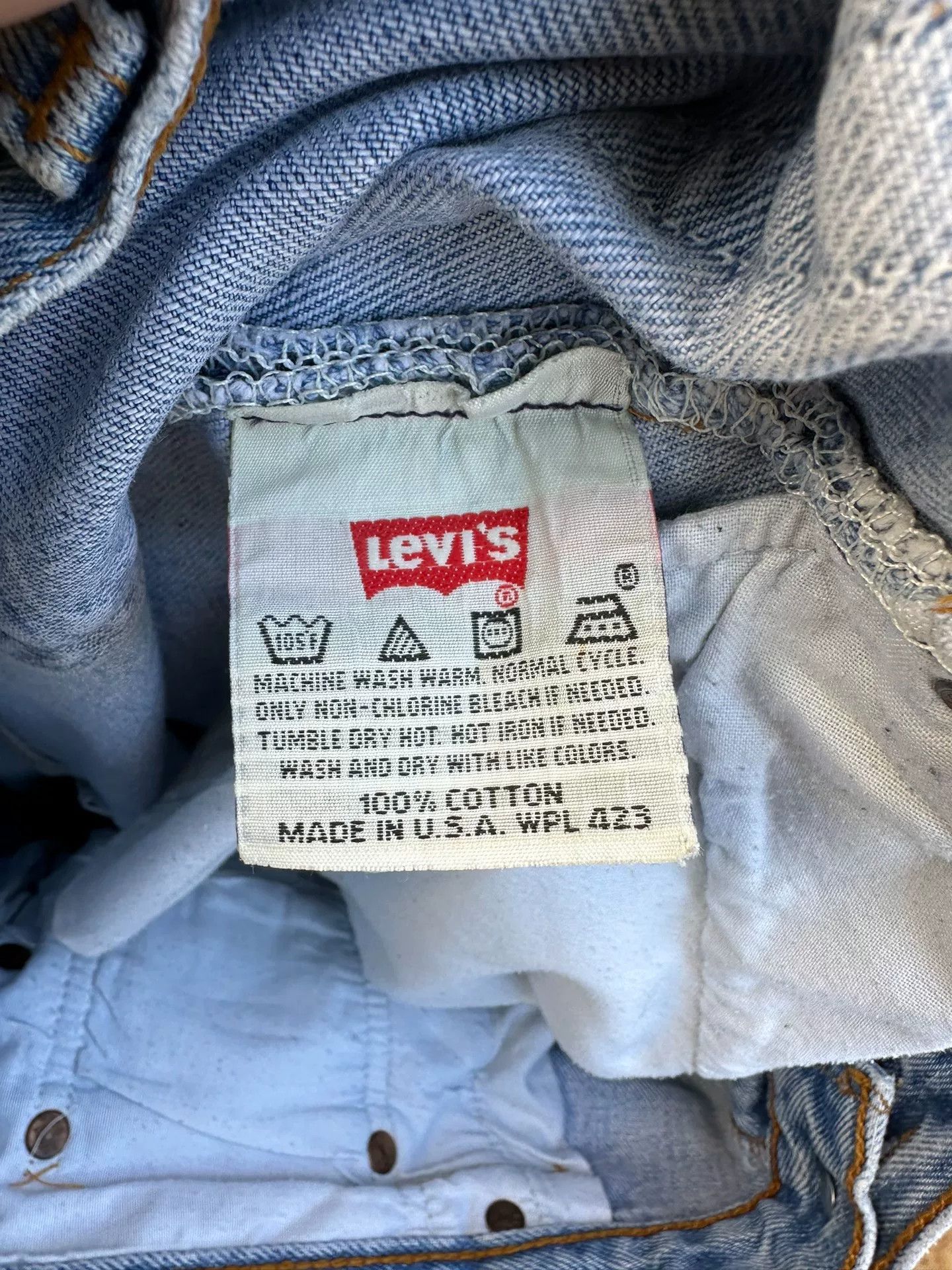Vintage Vintage Levi's 501 90s Denim Jeans Size US 32 / EU 48 - 5 Thumbnail