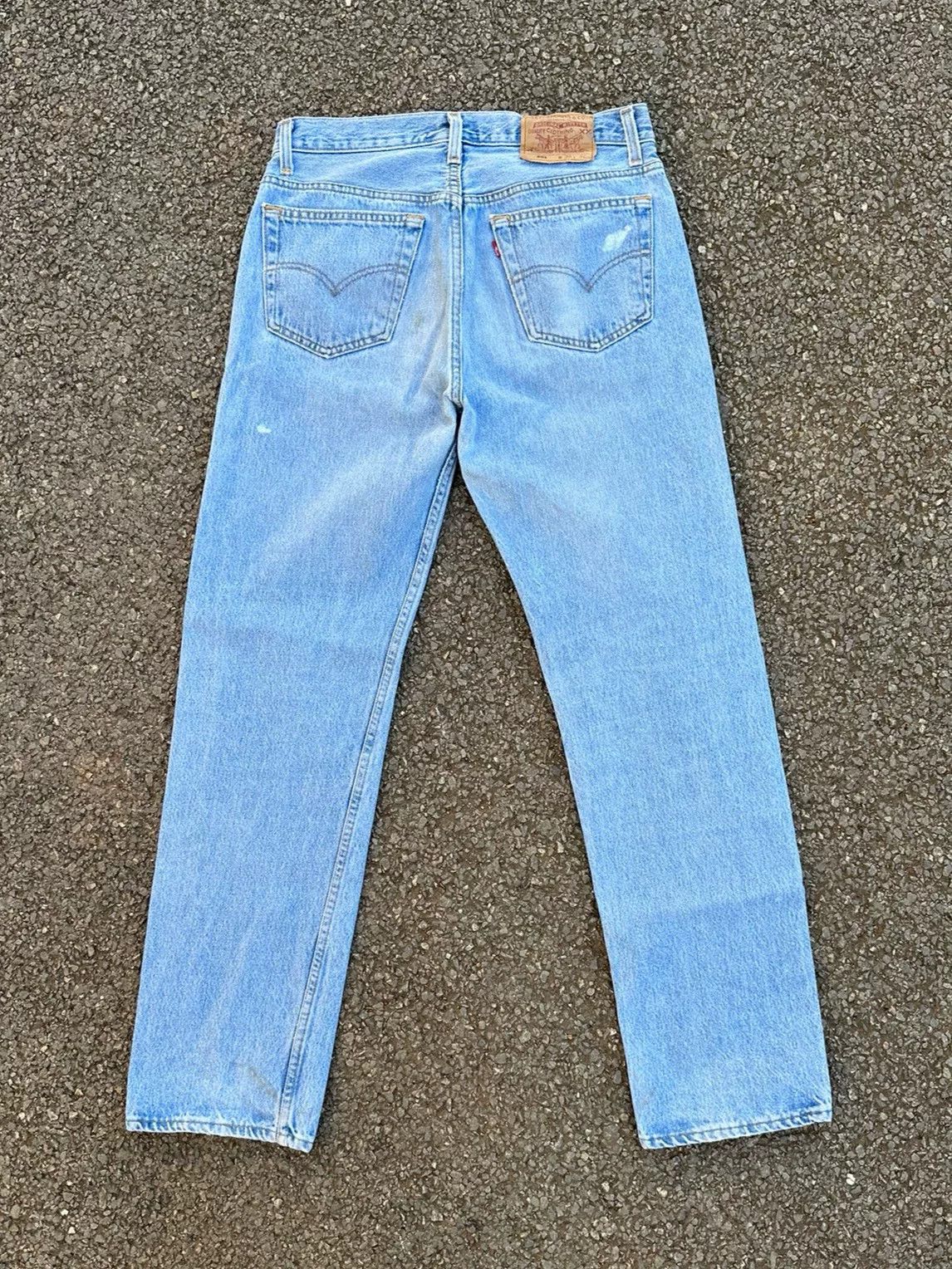 Vintage Vintage Levi's 501 90s Denim Jeans Size US 32 / EU 48 - 2 Thumbnail