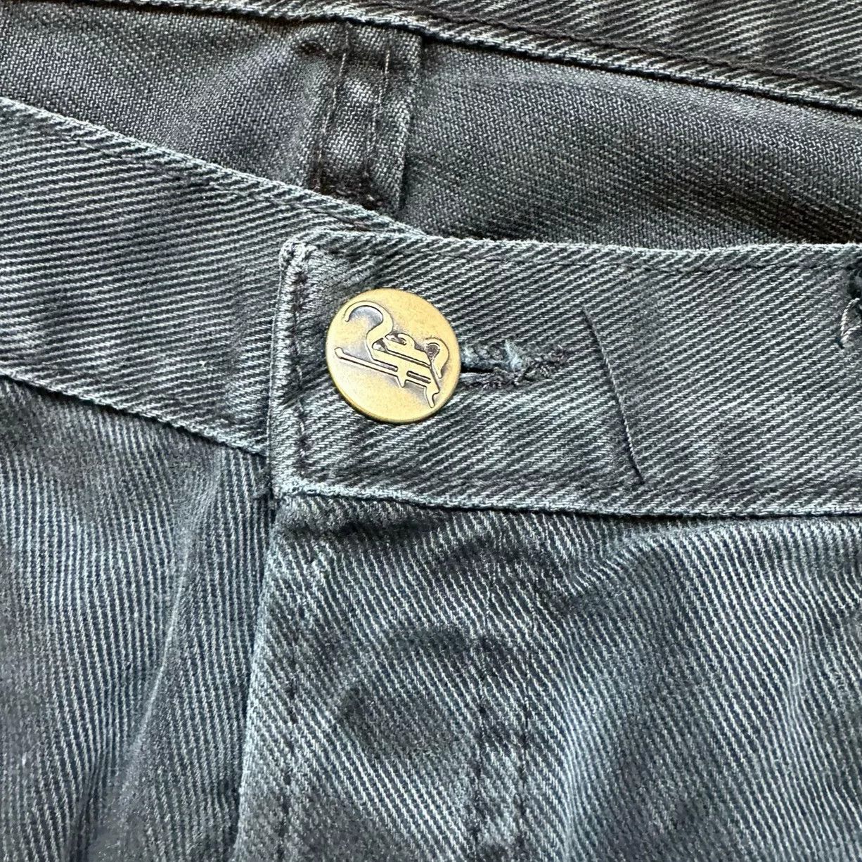 Vintage Vintage Levi's 501 Black Jeans 90s Size US 32 / EU 48 - 6 Thumbnail