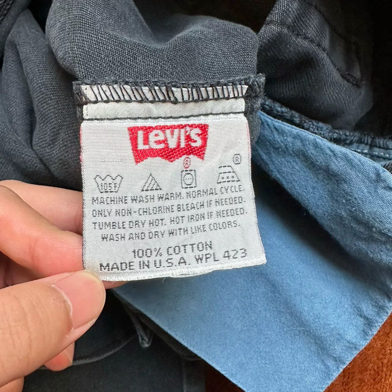 Vintage Vintage Levi's 501 Black Jeans 90s Size US 32 / EU 48 - 3 Thumbnail