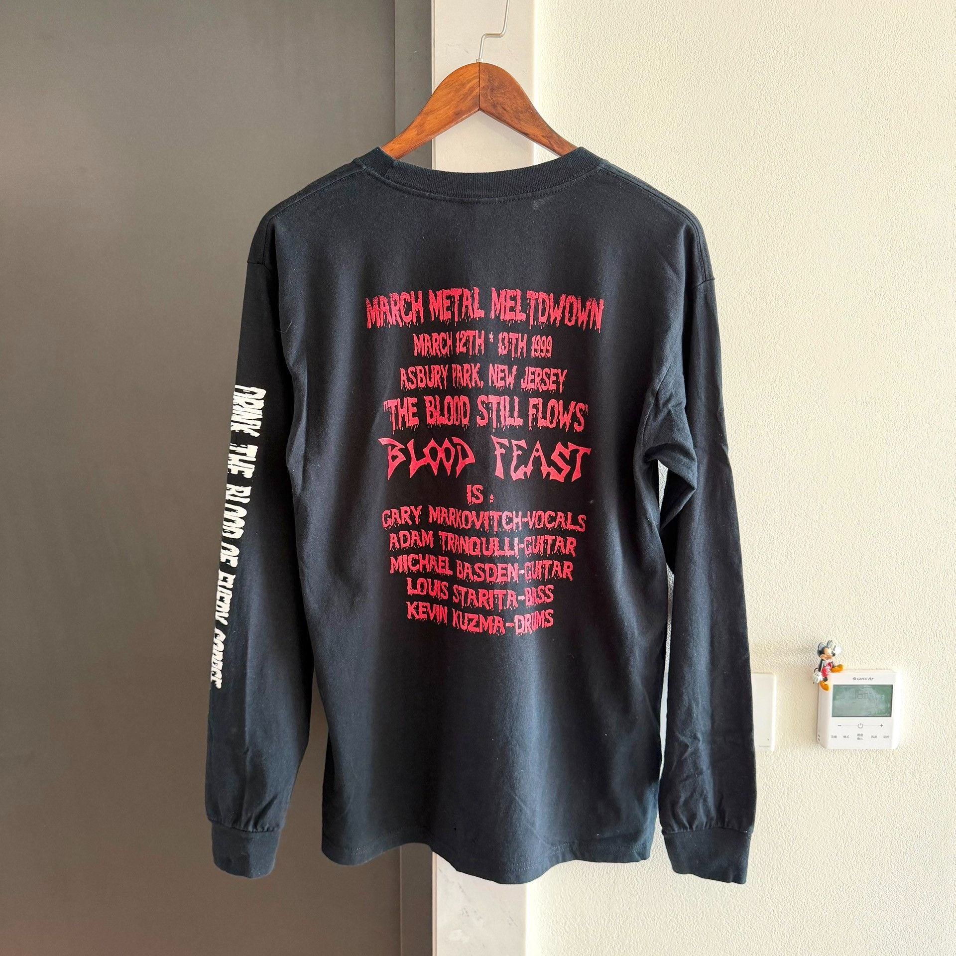 Vintage Vintage Blood Feast 1999 Longsleeve Size US M / EU 48-50 / 2 - 2 Thumbnail