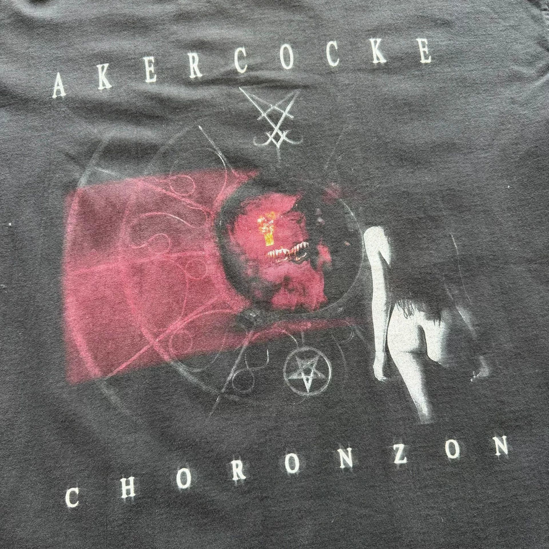 Vintage Vintage Akercocke 2003 Band Longsleeve Size US M / EU 48-50 / 2 - 6 Thumbnail