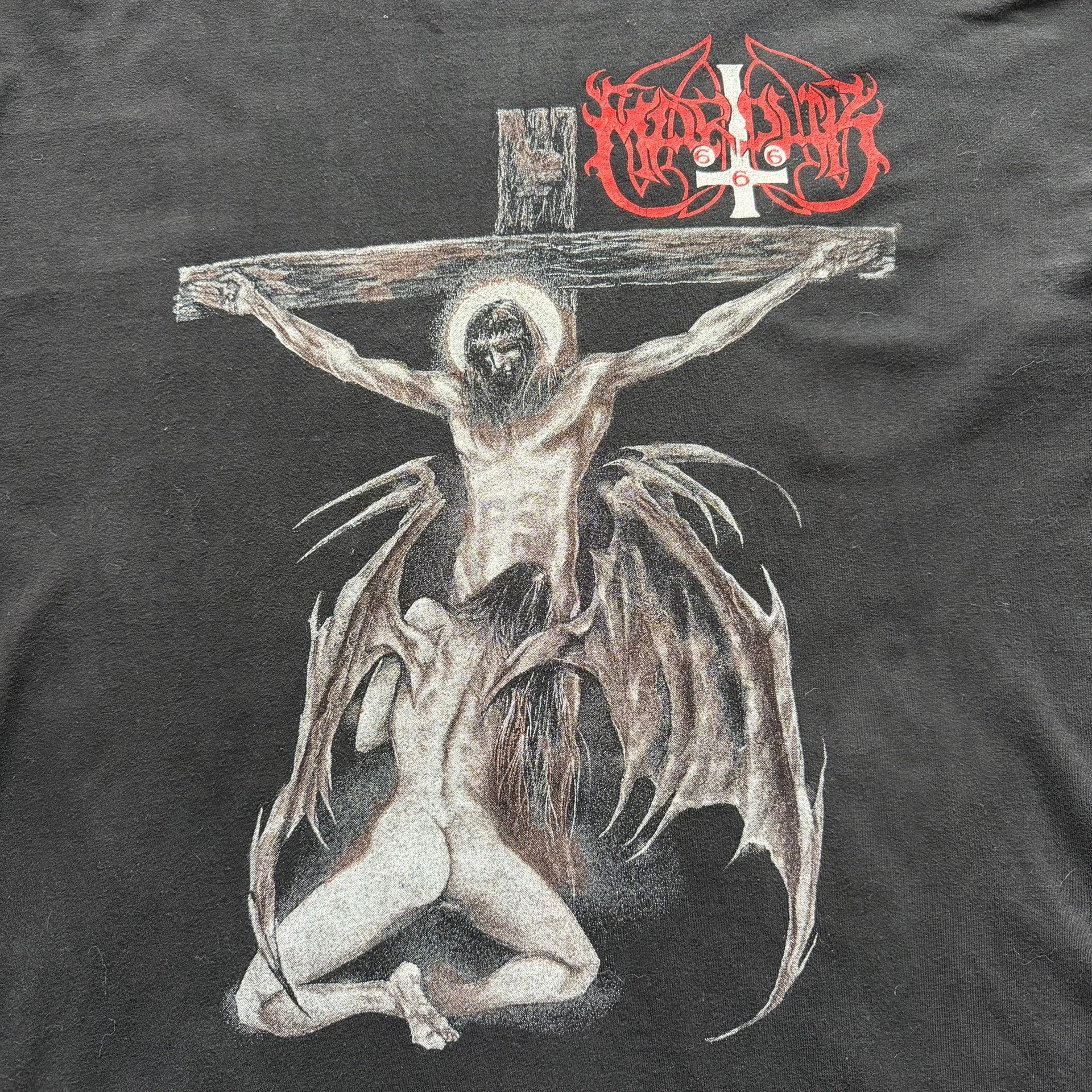 Vintage Vintage Marduk 90s Band Longsleeve Size US M / EU 48-50 / 2 - 6 Thumbnail