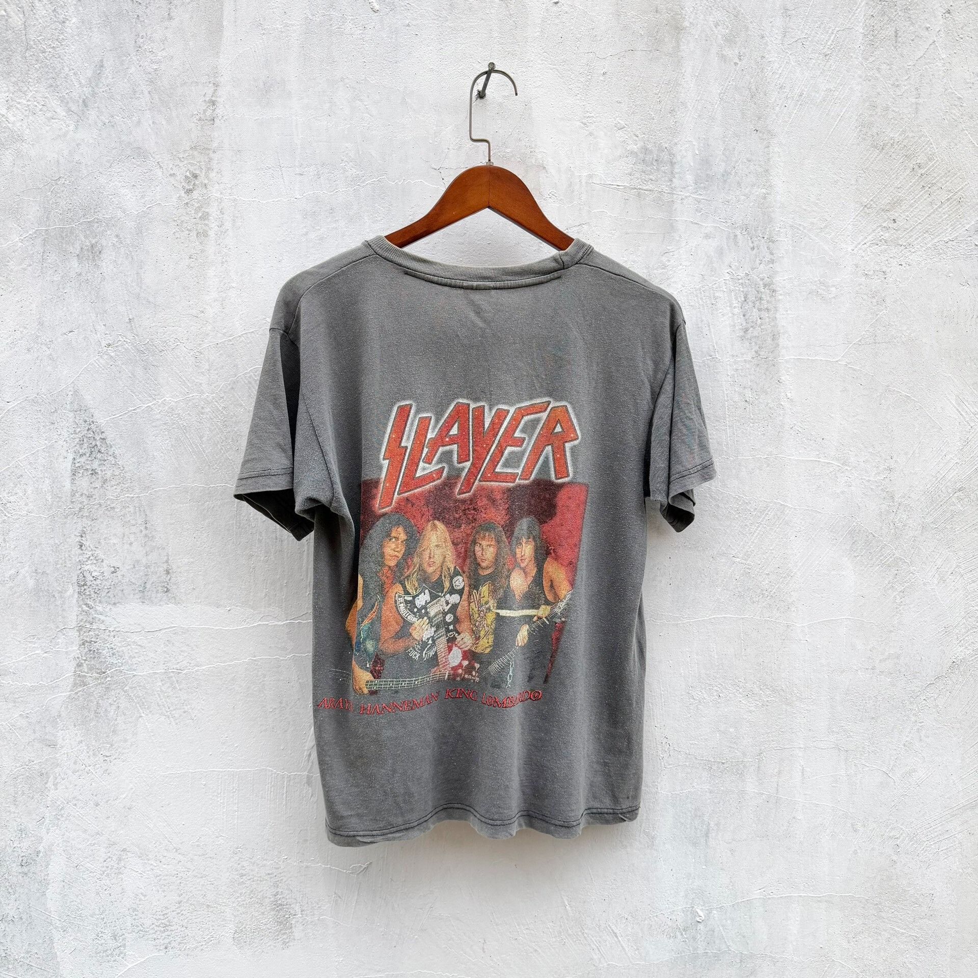 Vintage Vintage Slayer 90s-00s Bootleg Tee Size US M / EU 48-50 / 2 - 2 Thumbnail
