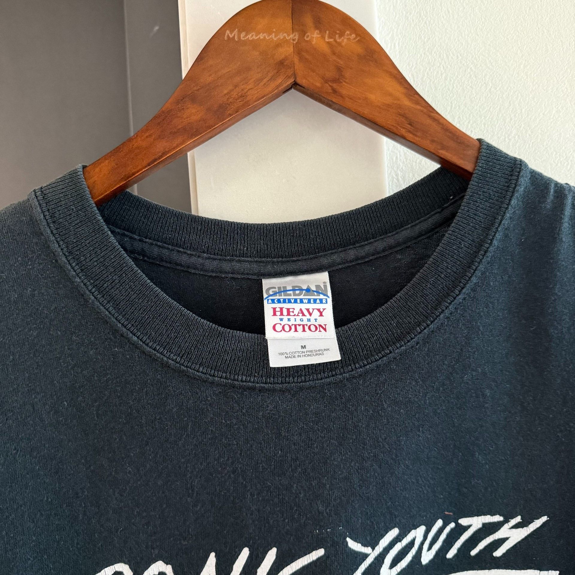 Vintage Vintage Sonic Youth Kurt Cobain Band Tee Size US M / EU 48-50 / 2 - 2 Thumbnail