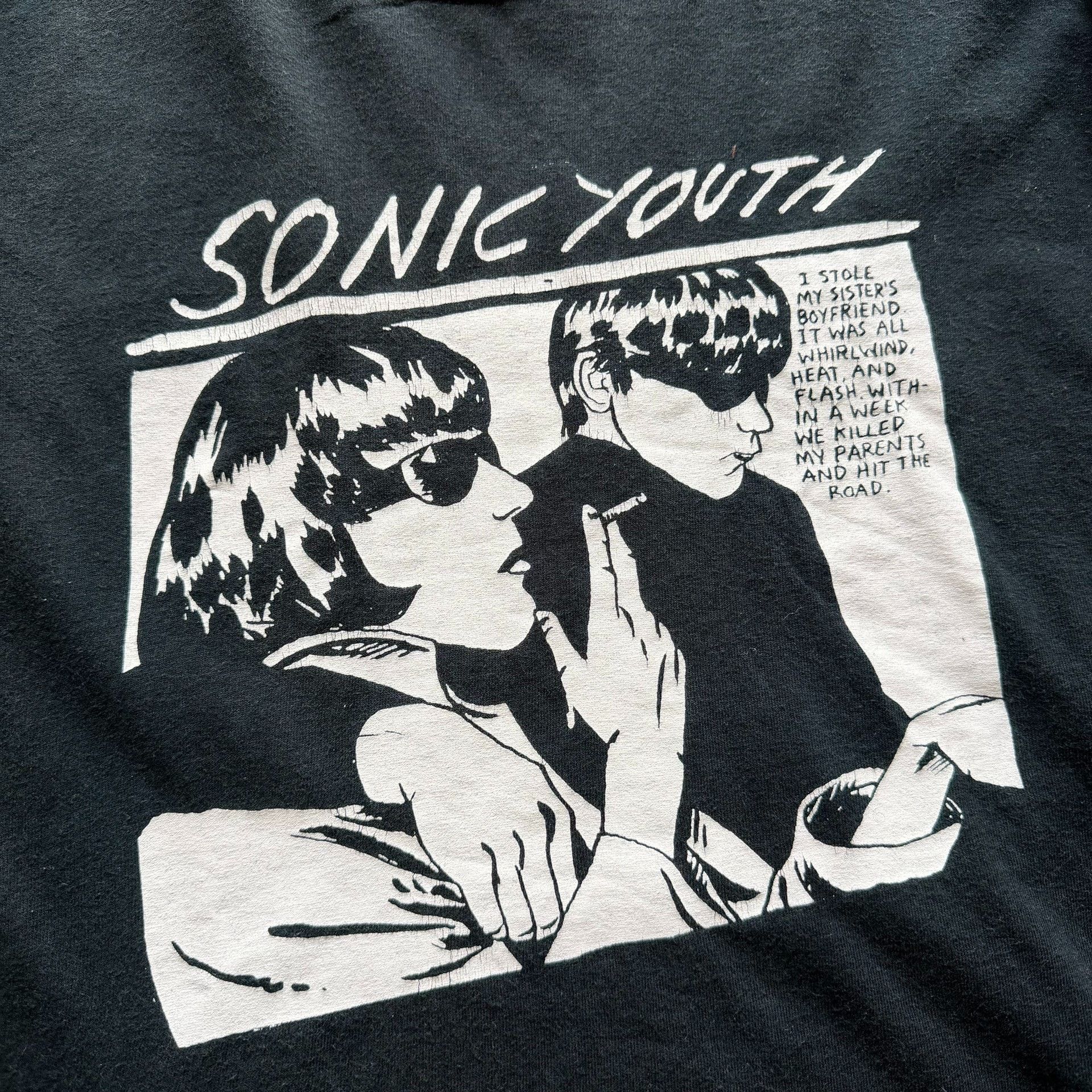 Vintage Vintage Sonic Youth Kurt Cobain Band Tee Size US M / EU 48-50 / 2 - 3 Thumbnail