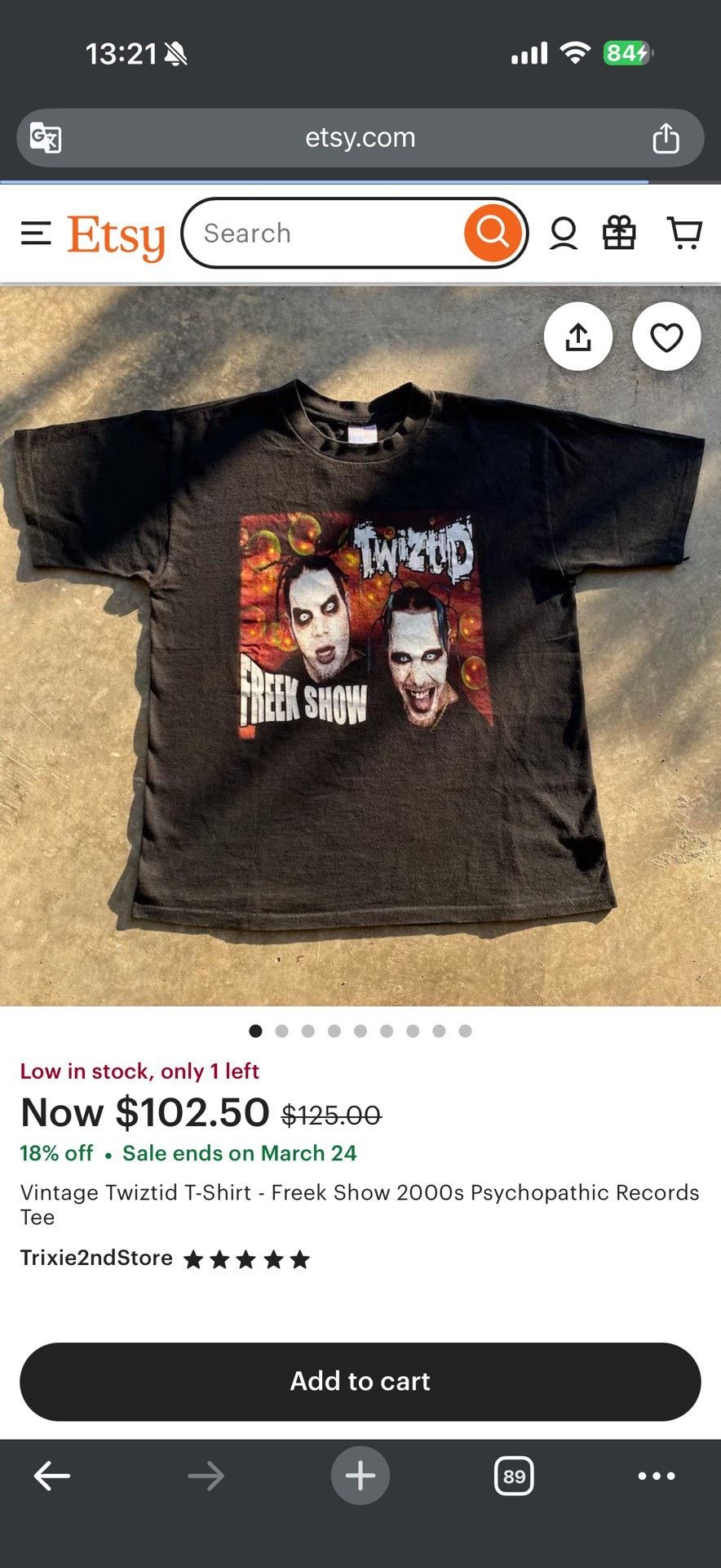 Vintage Vintage 00s Twiztid Band Tee Size US M / EU 48-50 / 2 - 8 Thumbnail