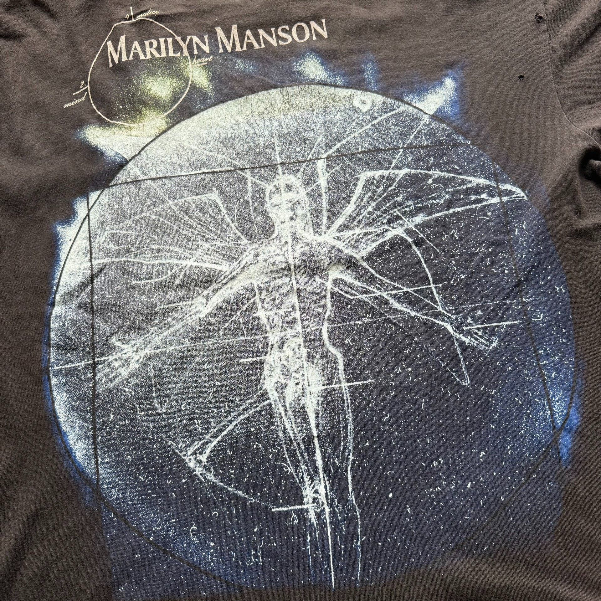 Vintage Vintage 90s Marilyn Manson Bootleg Tee Size US M / EU 48-50 / 2 - 5 Thumbnail