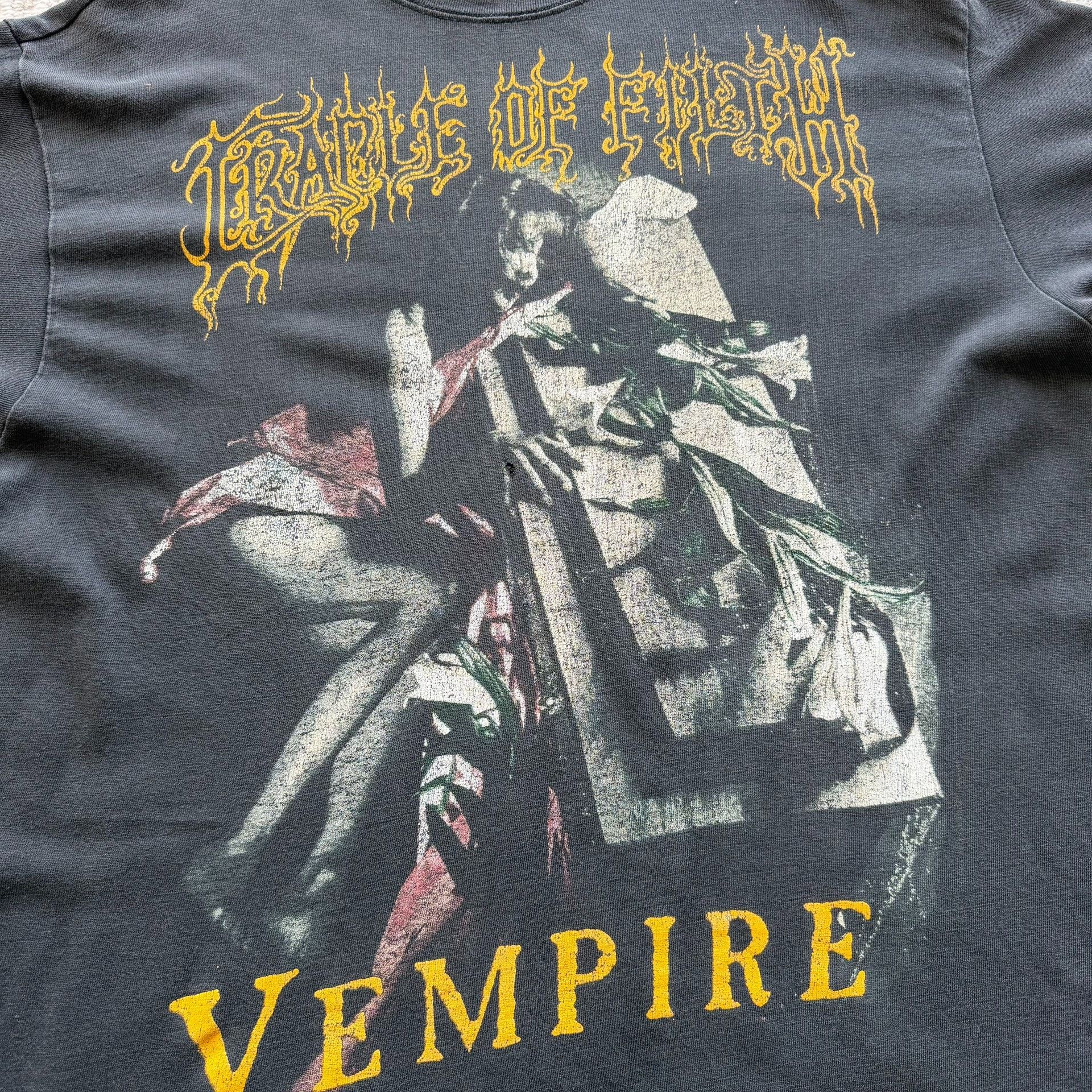 Vintage Vintage 1996 Cradle of Filth Tee Size US M / EU 48-50 / 2 - 4 Thumbnail