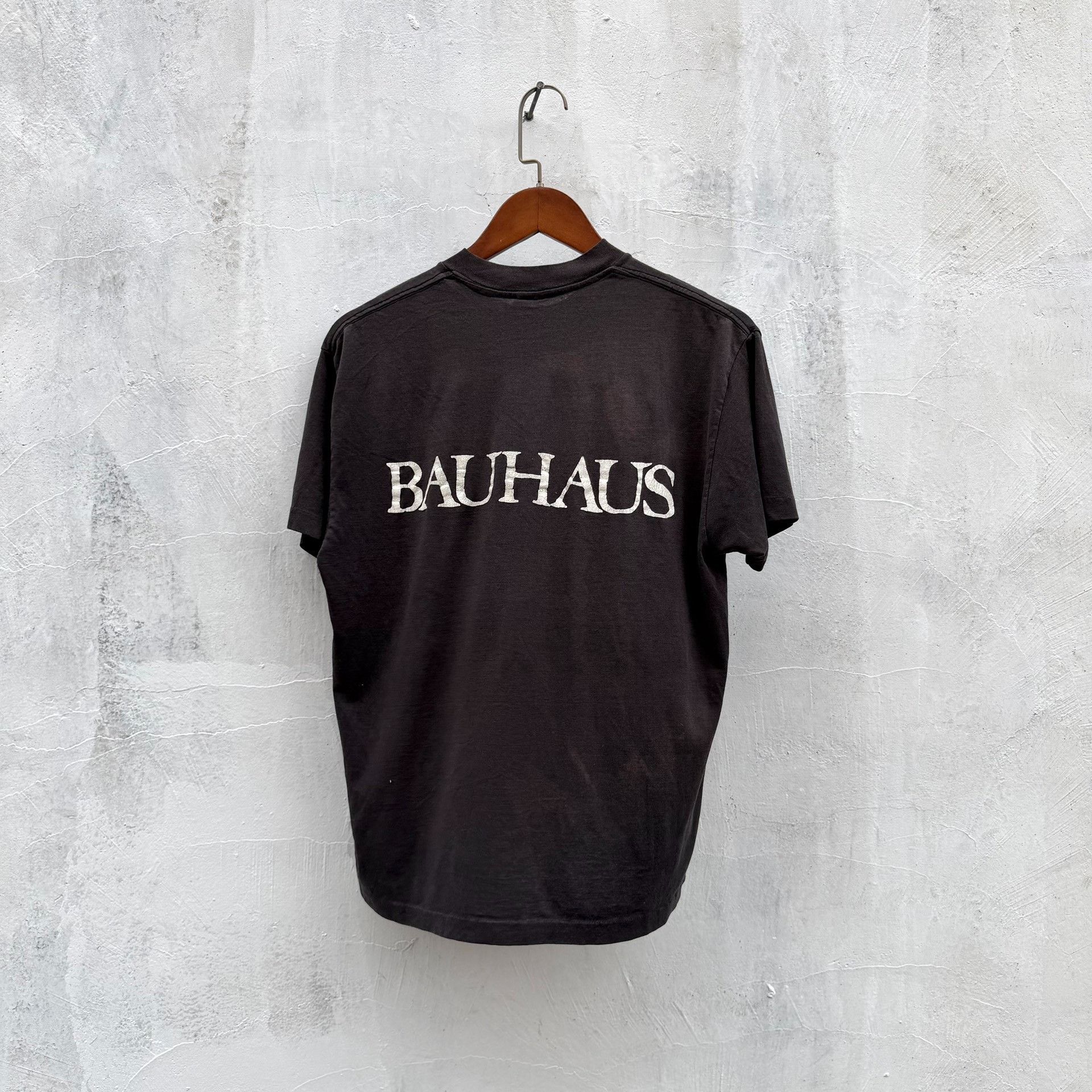 Vintage Vintage 80s Bauhaus Peter Murphy Band Tee Size US M / EU 48-50 / 2 - 2 Thumbnail