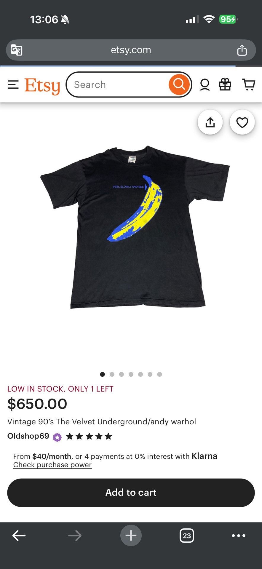 Vintage Vintage 1993 The Velvet Underground Tee Size US M / EU 48-50 / 2 - 9 Thumbnail