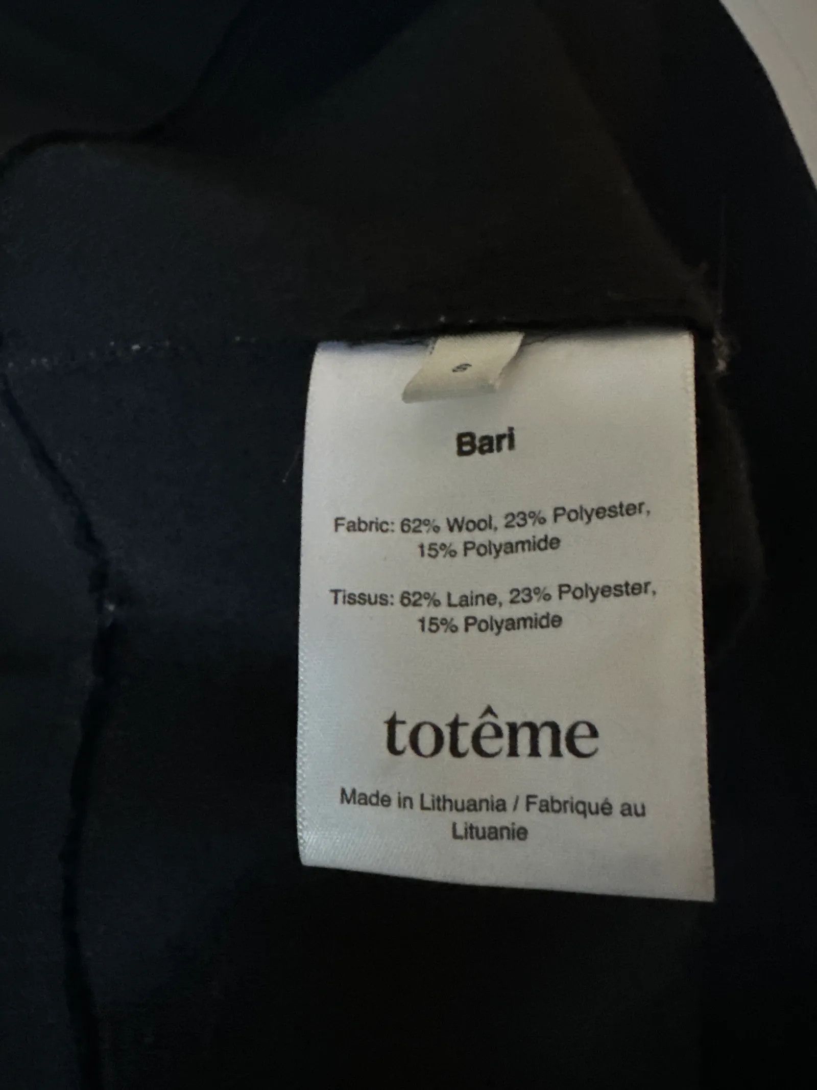Toteme Toteme Bari Jacket Size S / US 4 / IT 40 - 4 Thumbnail