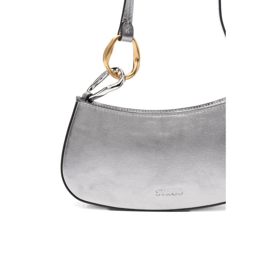 Staud Staud SILVER Shoulder Bags Size ONE SIZE - 4 Thumbnail