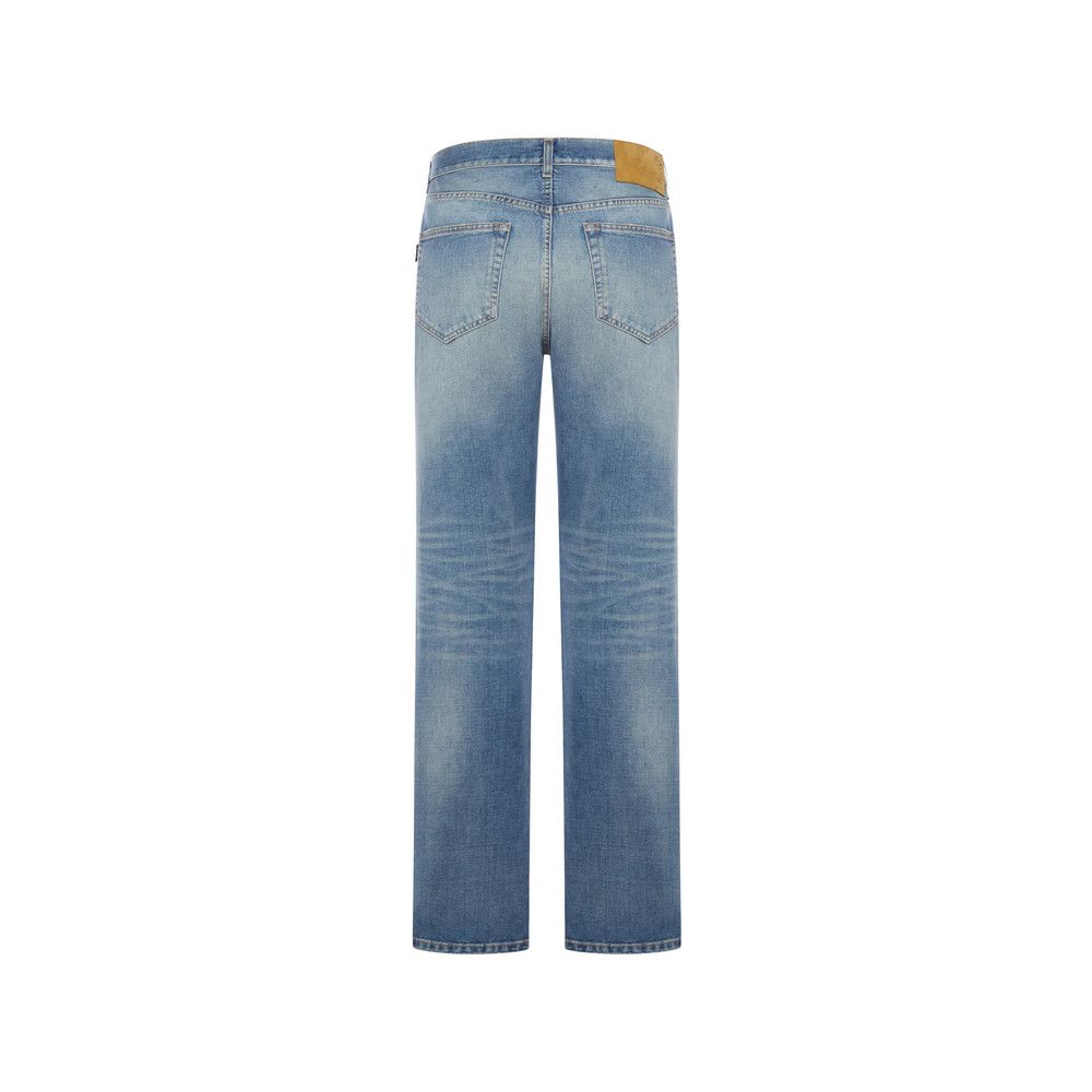 Haikure Haikure BLUE Denim - Regular & Straight-Leg Jeans Size US 31 - 2 Thumbnail