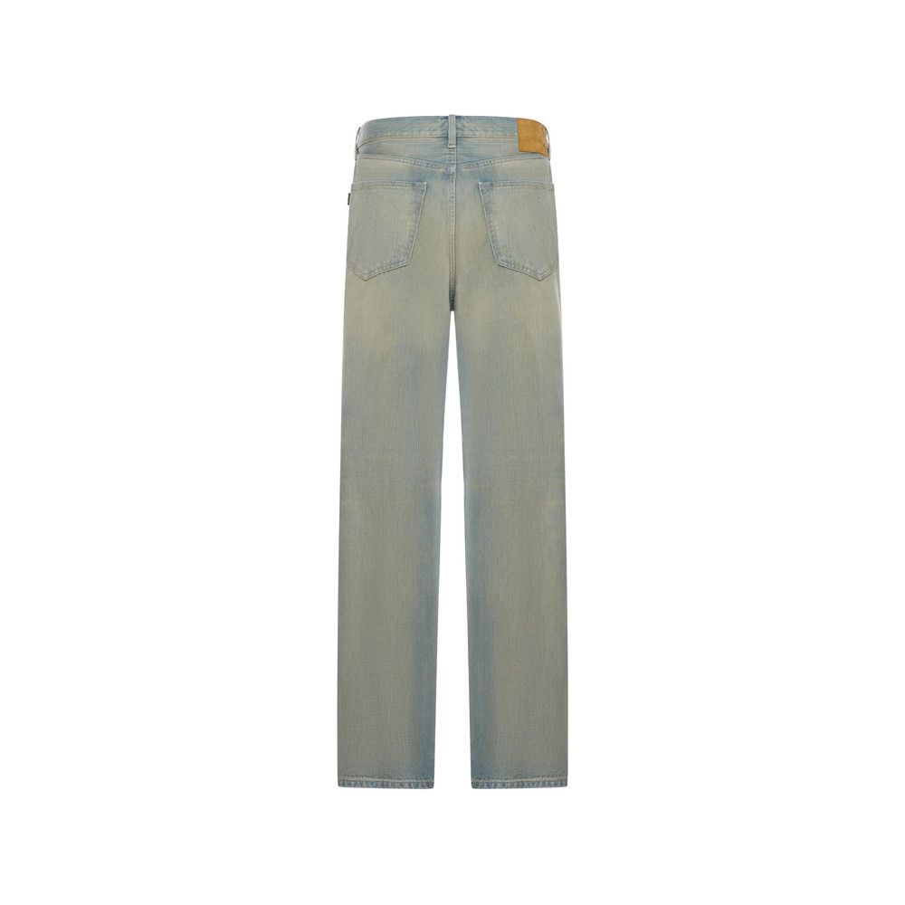 Haikure Haikure BLUE Denim - Regular & Straight-Leg Jeans Size US 31 - 2 Thumbnail