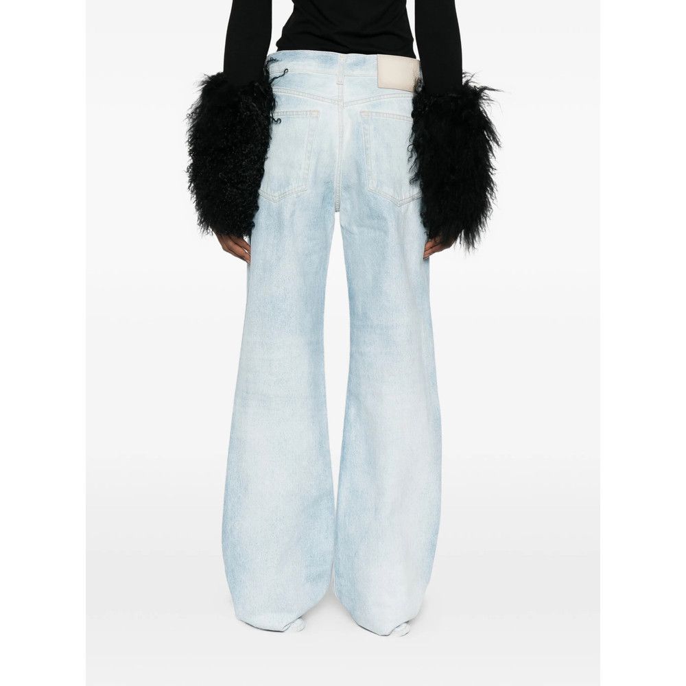 Haikure Haikure BLUE Denim - Straight-Leg Jeans Size 26" / US 2 / IT 38 - 3 Thumbnail