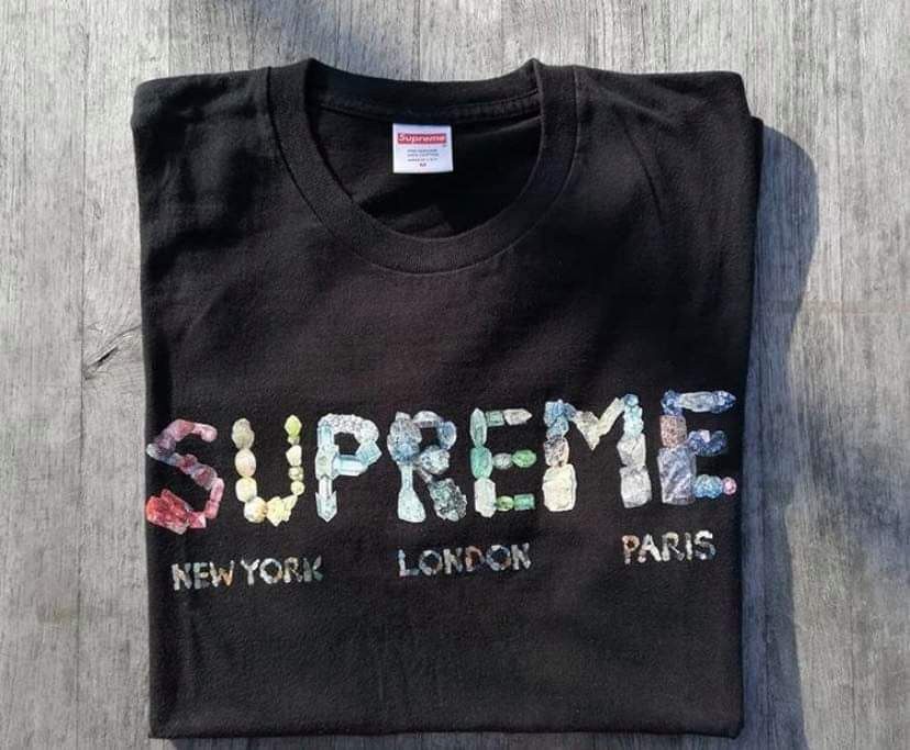 Supreme Supreme Rocks Tee Black | Grailed