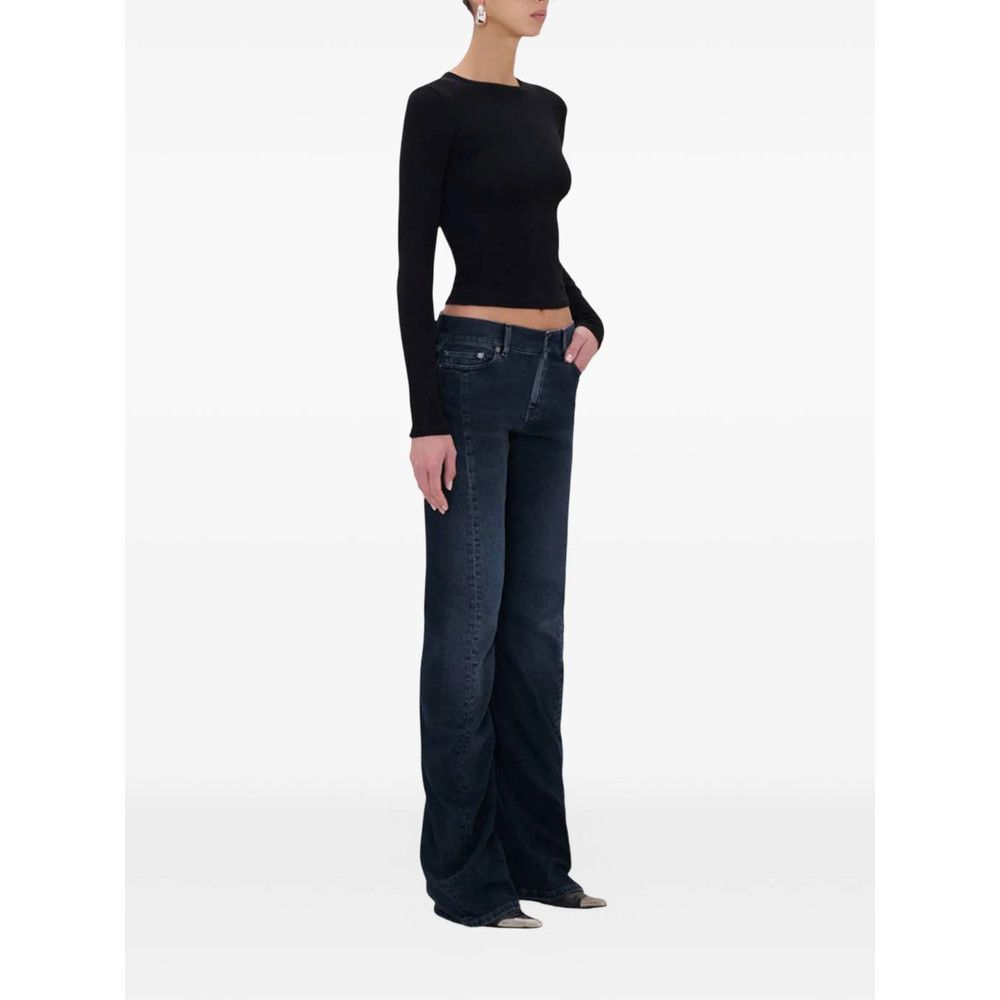 Haikure Haikure BLUE Denim - Flared Jeans Size 25" / US 0 / IT 36 - 2 Thumbnail