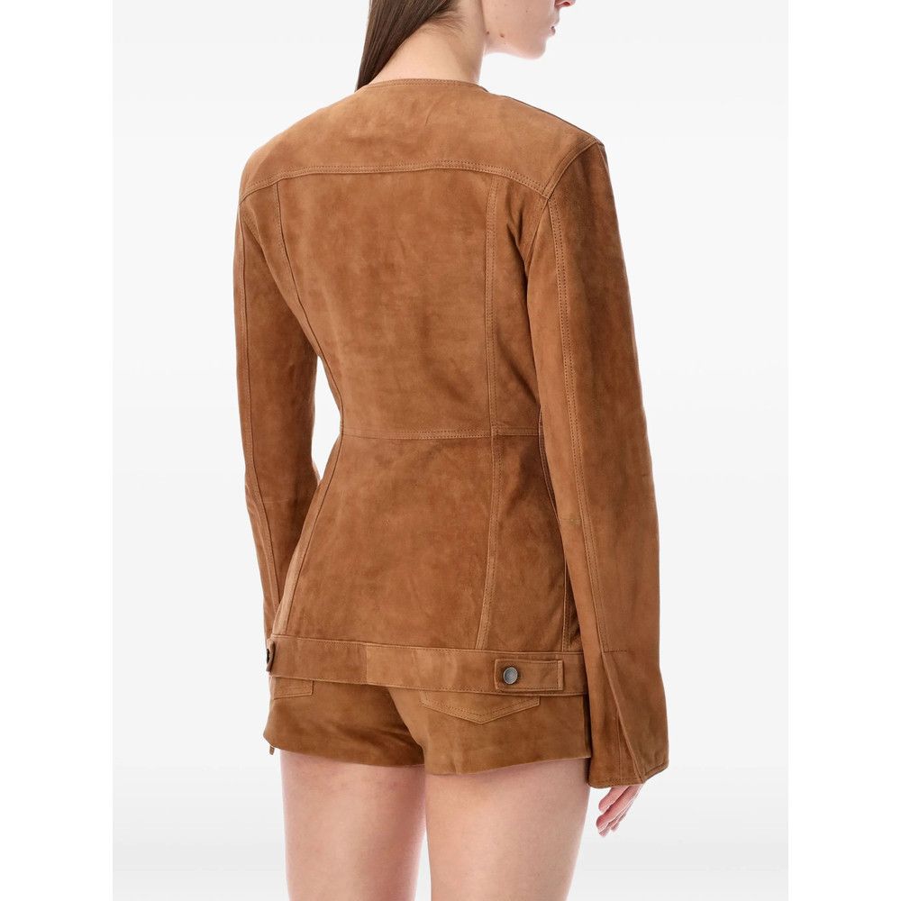 Haikure Haikure BROWN Jackets - Leather Jackets Size XS / US 0-2 / IT 36-38 - 3 Thumbnail