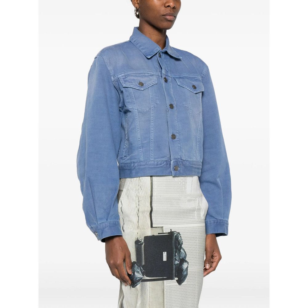 Haikure Haikure BLUE Jackets - Denim Jackets Size XS / US 0-2 / IT 36-38 - 3 Thumbnail