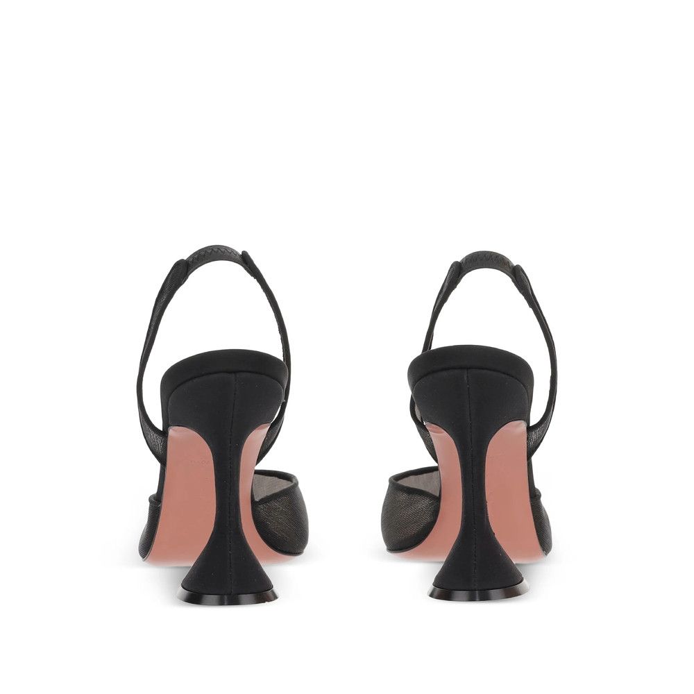 Amina Muaddi Amina Muaddi BLACK Pumps Size US 8.5 / IT 38.5 - 3 Thumbnail