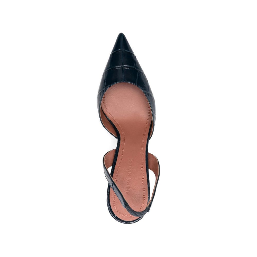 Amina Muaddi Amina Muaddi BLUE Boots Size US 6 / IT 36 - 3 Thumbnail
