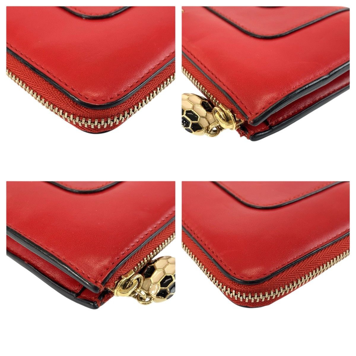 Bvlgari Bvlgari BVLGARI Serpenti Leather Long Wallet Leather Long Wallet DP E13 36470 DUTY FREE for USA Size ONE SIZE - 5 Thumbnail