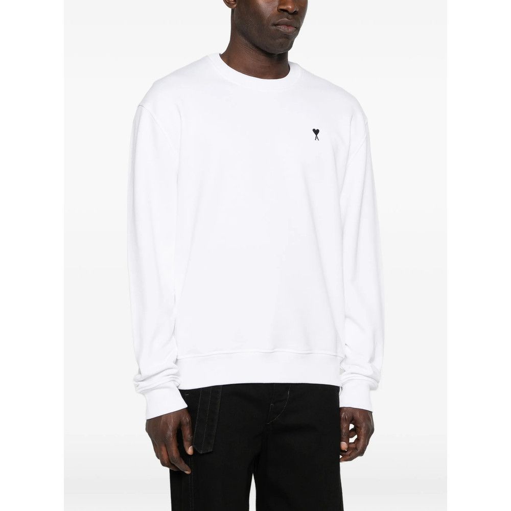 AMI Ami Paris WHITE Sweaters & Knitwear - Sweatshirts Size US L / EU 52-54 / 3 - 4 Thumbnail