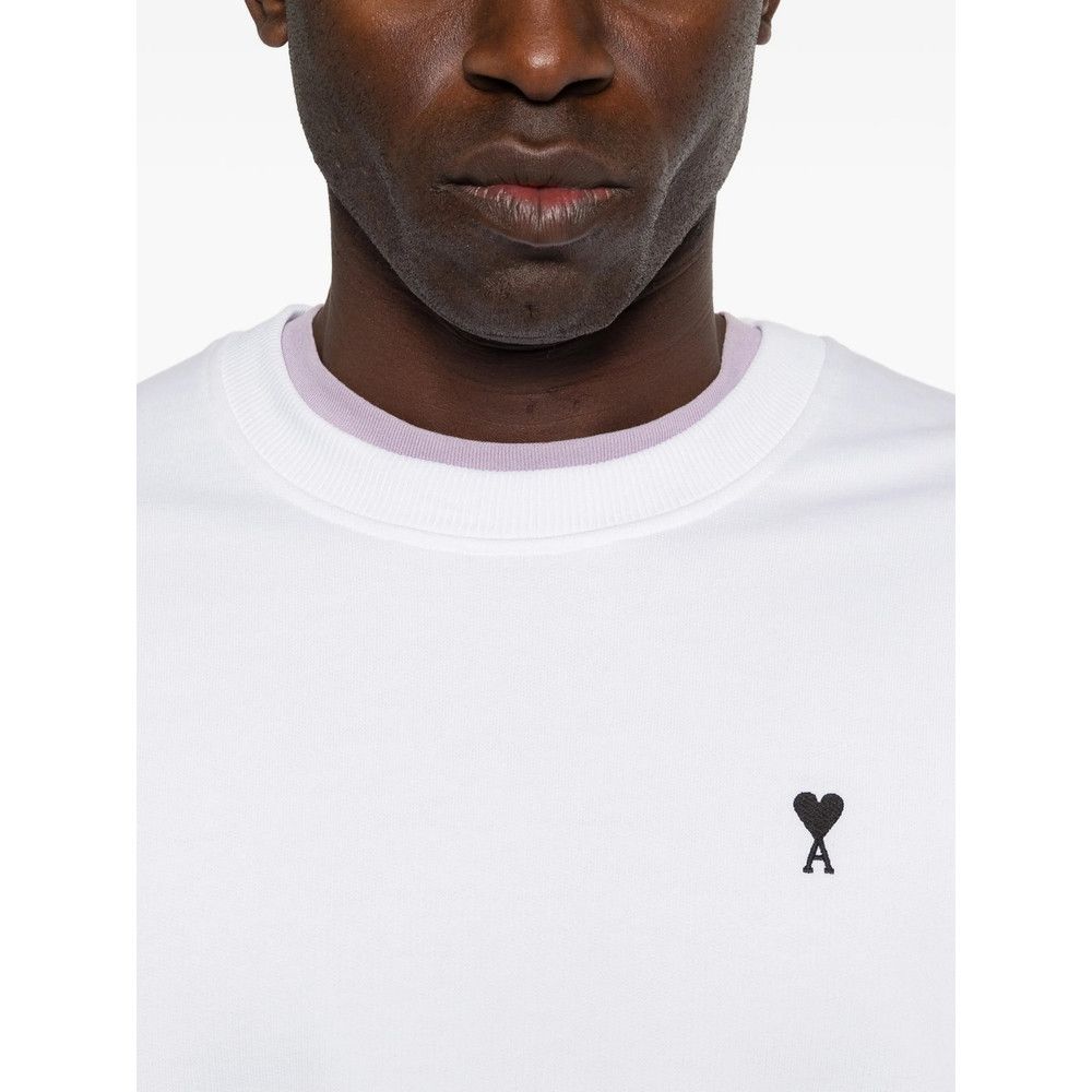 AMI Ami Paris WHITE Sweaters & Knitwear - Sweatshirts Size US L / EU 52-54 / 3 - 2 Thumbnail