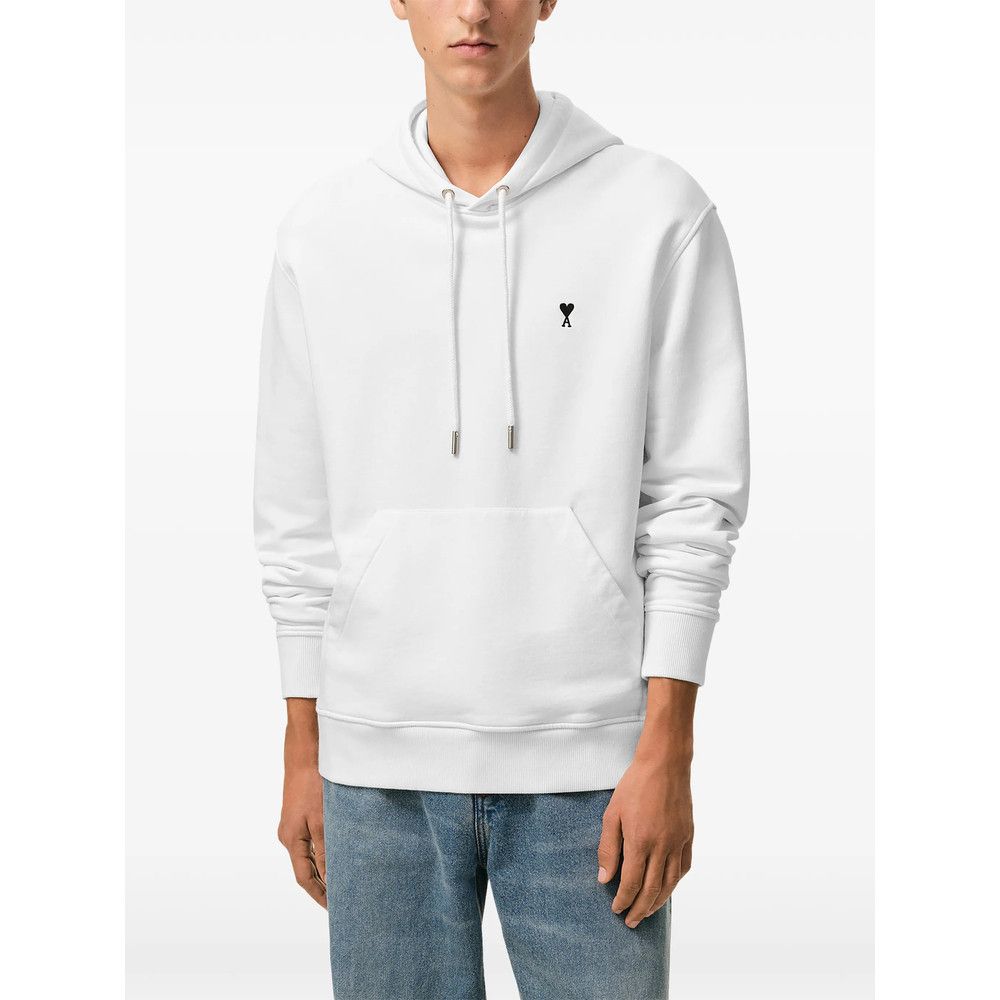 AMI Ami Paris WHITE Sweaters & Knitwear - Hoodies Size US XL / EU 56 / 4 - 5 Thumbnail