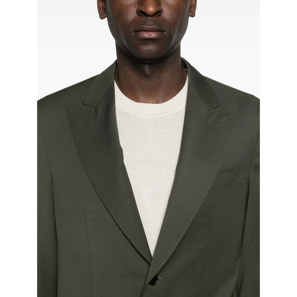 Caruso Caruso GREEN Suits - Single Breasted Suits Size US XL / EU 56 / 4 - 4 Thumbnail