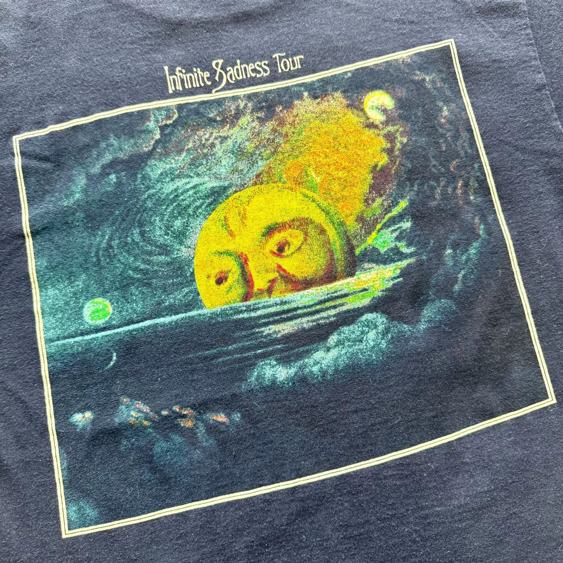 Vintage Vintage 1995 Smashing Pumpkins Band Tee Size US M / EU 48-50 / 2 - 4 Thumbnail