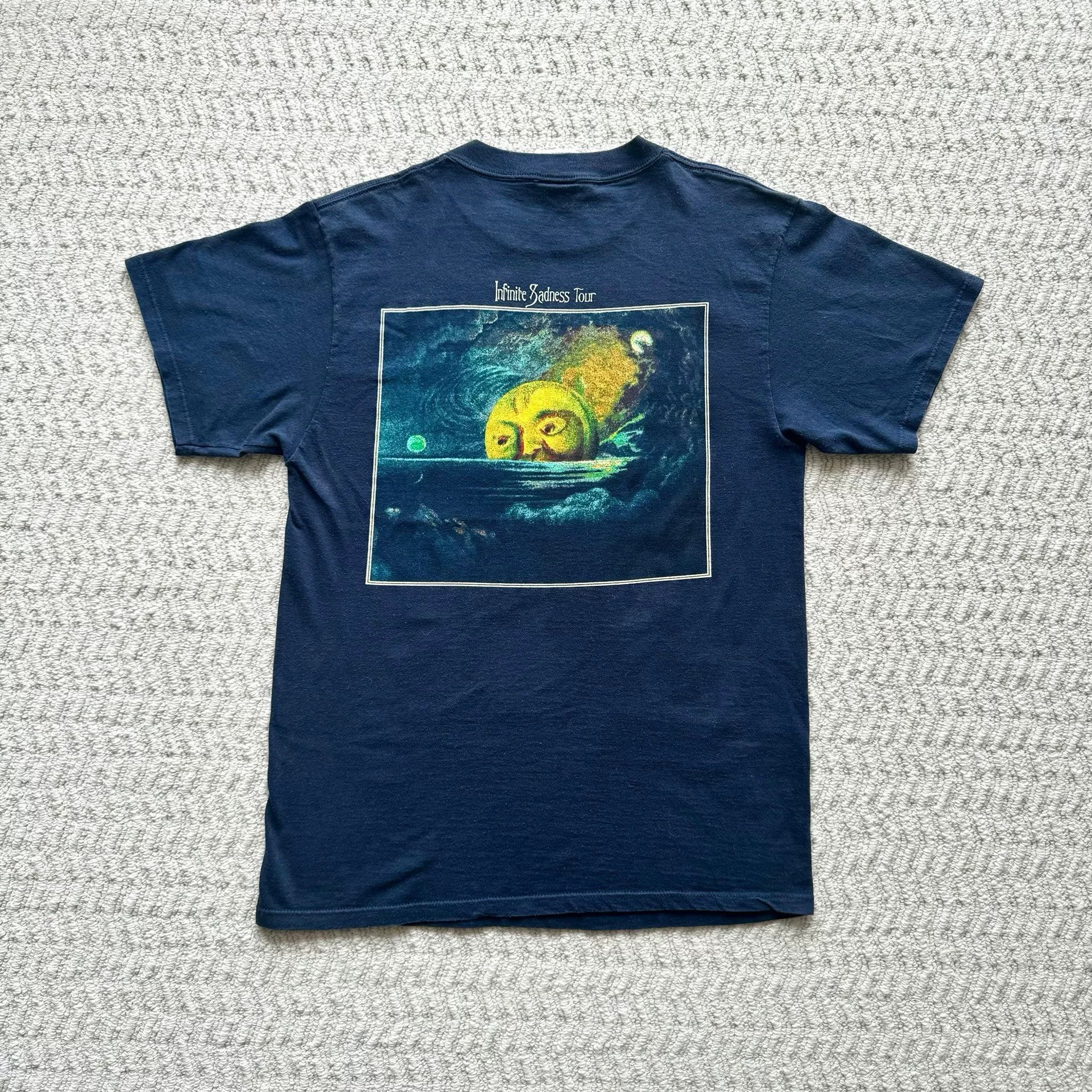Vintage Vintage 1995 Smashing Pumpkins Band Tee Size US M / EU 48-50 / 2 - 2 Thumbnail
