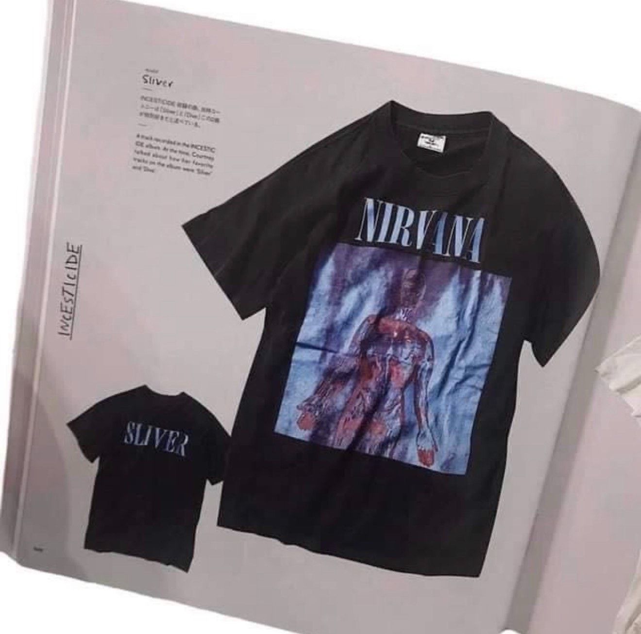 Vintage Vintage 1992 Nirvana Sliver T-shirt Size US M / EU 48-50 / 2 - 8 Thumbnail