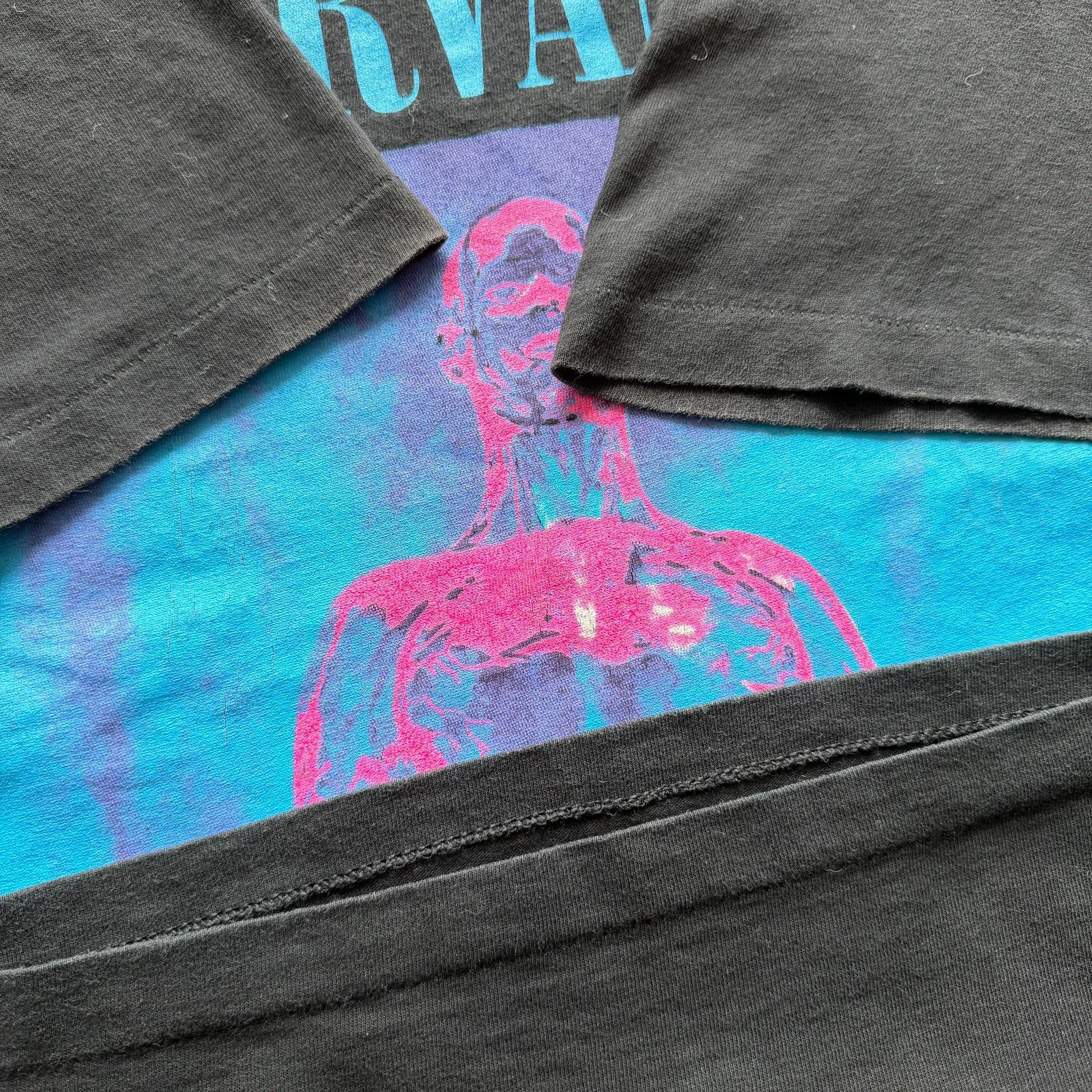 Vintage Vintage 1992 Nirvana Sliver T-shirt Size US M / EU 48-50 / 2 - 6 Thumbnail