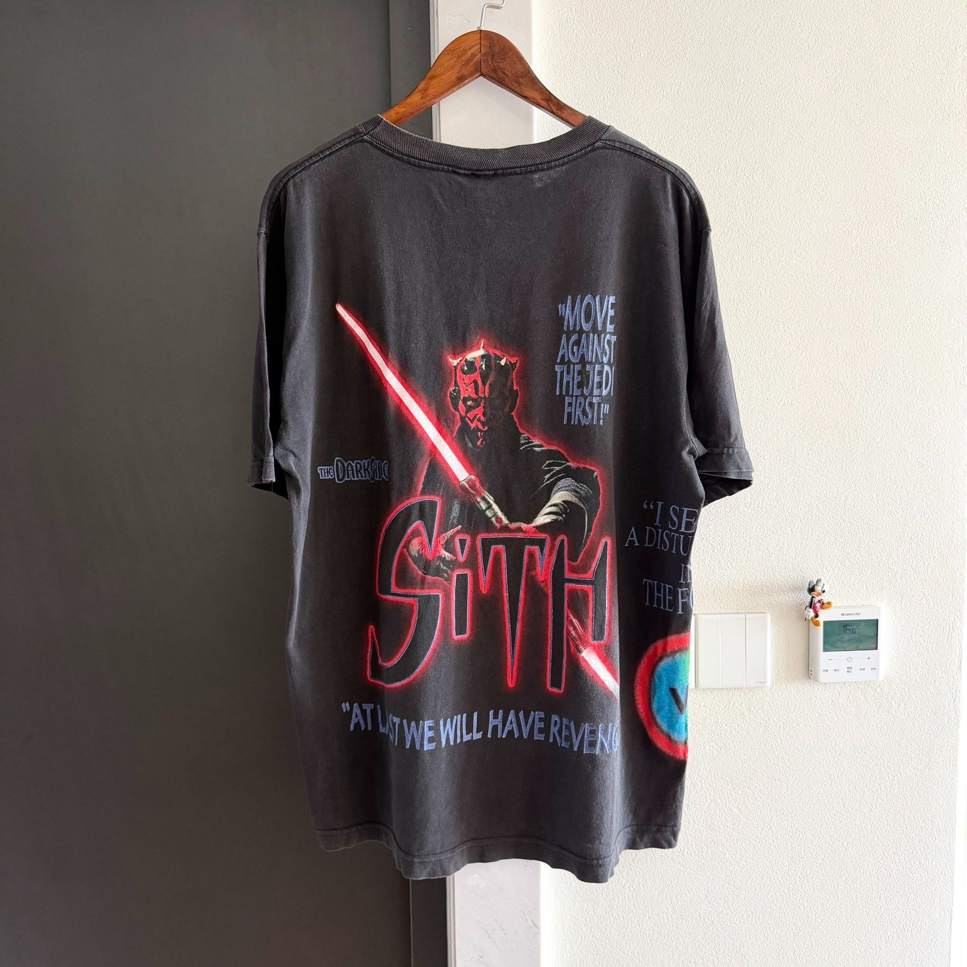 Vintage Vintage 90s Star Wars Sith Maul Tee Size US M / EU 48-50 / 2 - 2 Thumbnail