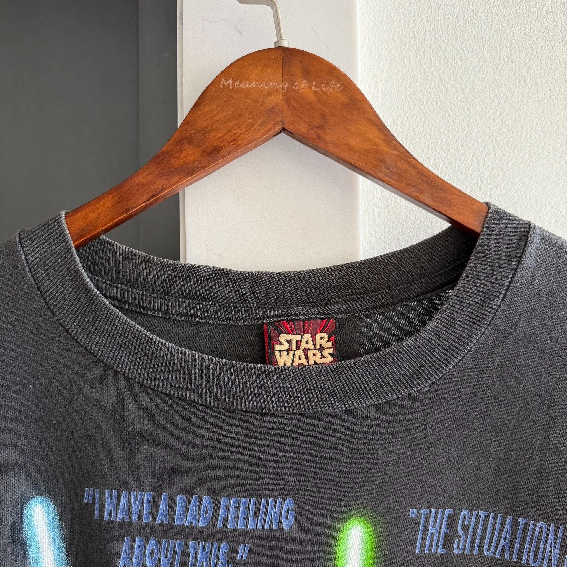Vintage Vintage 90s Star Wars Sith Maul Tee Size US M / EU 48-50 / 2 - 3 Thumbnail