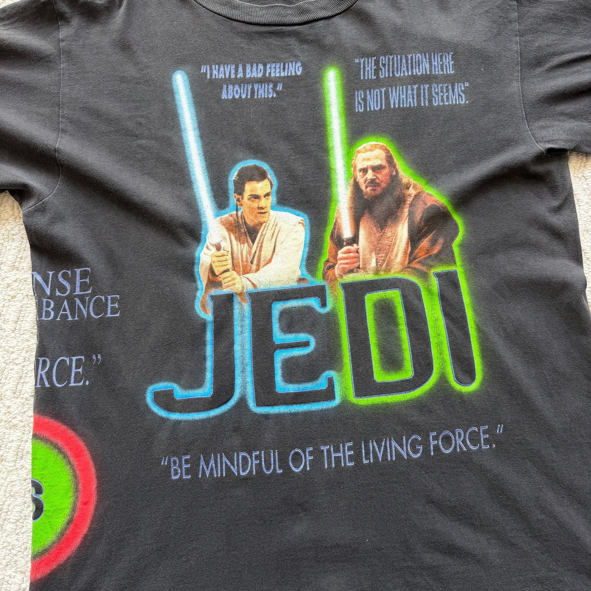 Vintage Vintage 90s Star Wars Sith Maul Tee Size US M / EU 48-50 / 2 - 4 Thumbnail