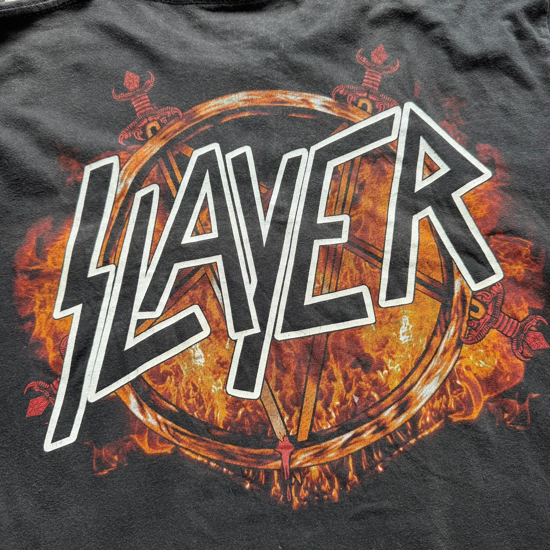 Vintage Vintage Slayer 00s Bootleg Travis Scott Tee Size US M / EU 48-50 / 2 - 5 Thumbnail